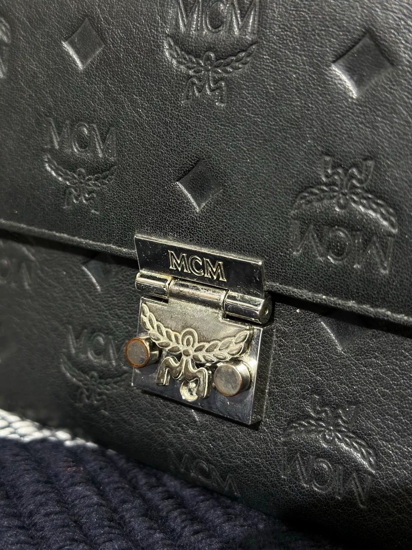 MCM MCM Black Shoulder Bag L Women Size ONE SIZE - 4 Thumbnail