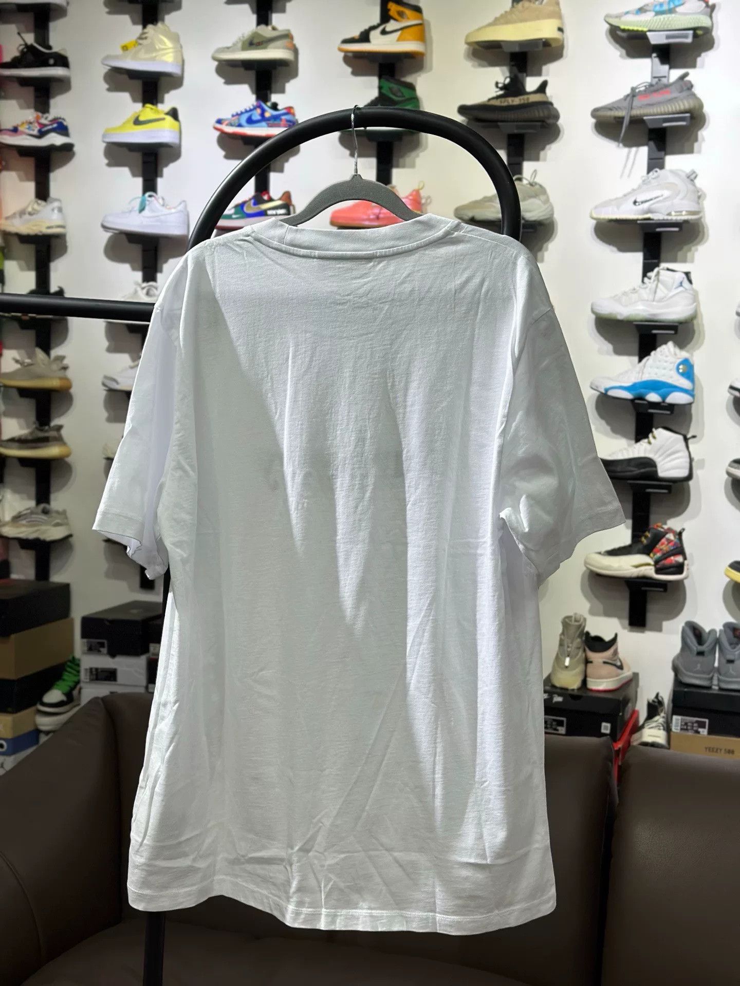 Burberry Burberry Printed White T-Shirt M Men Size US M / EU 48-50 / 2 - 3 Thumbnail