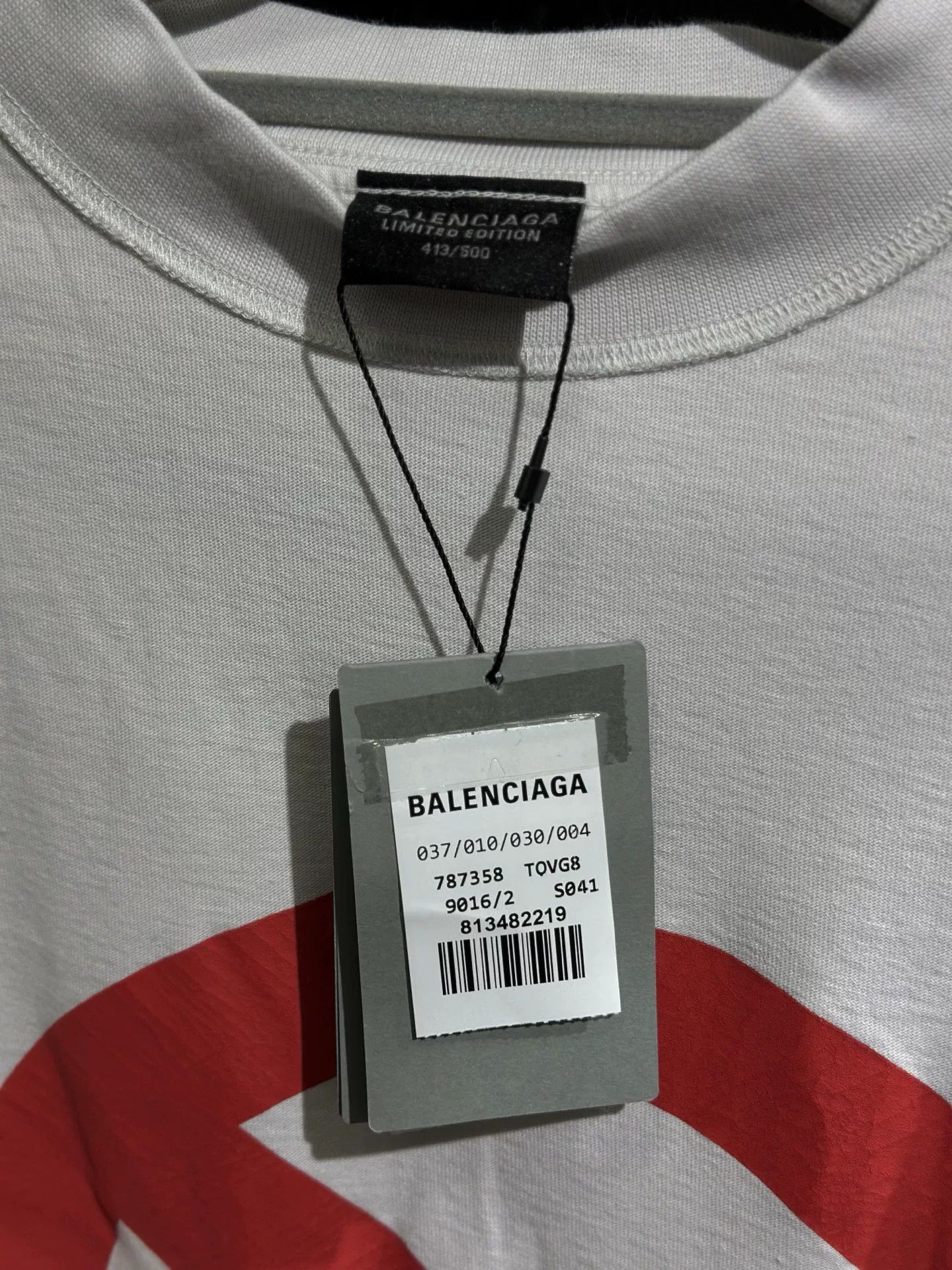 Balenciaga Balenciaga White T-Shirt L Men Size US L / EU 52-54 / 3 - 4 Thumbnail