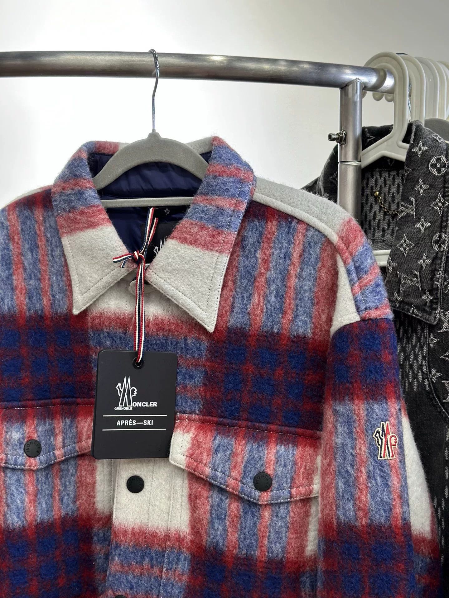 Moncler Moncler Plaid Light Jacket S Men Size US S / EU 44-46 / 1 - 2 Thumbnail