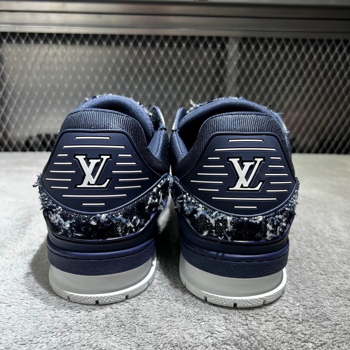 Louis Vuitton Louis Vuitton Training Denim Blue Lowtop Sneakers 41 Men Size US 8.5 / EU 41-42 - 7 Thumbnail