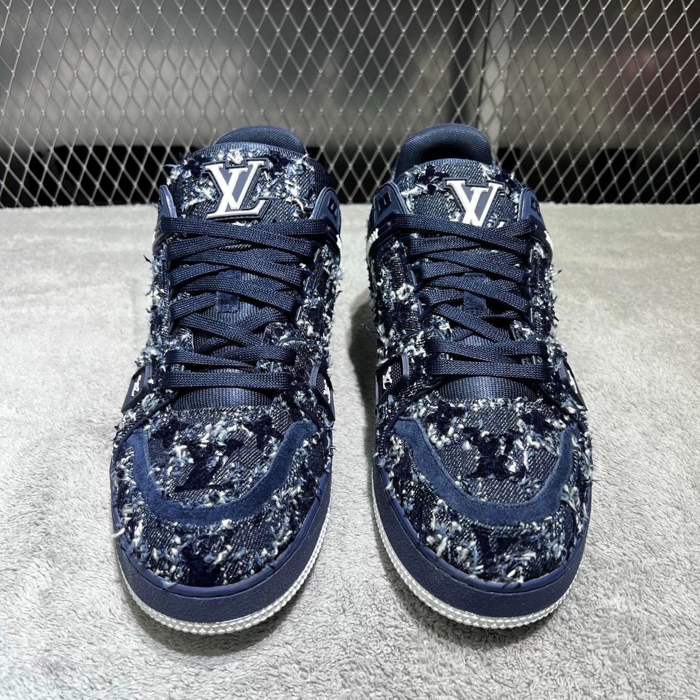 Louis Vuitton Louis Vuitton Training Denim Blue Lowtop Sneakers 41 Men Size US 8.5 / EU 41-42 - 2 Thumbnail