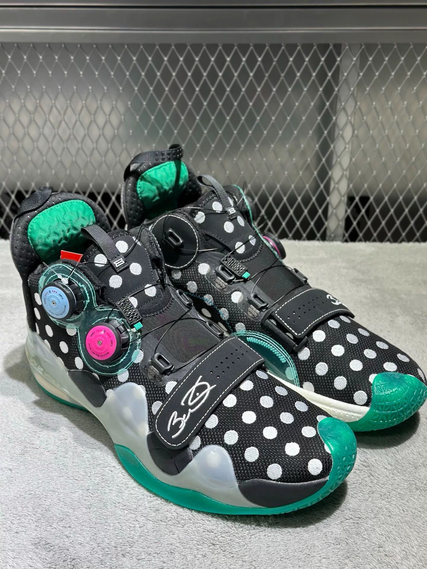 Li-Ning Li-Ning Green Lowtop Sneakers 44 Men Size US 10.5 / EU 43-44 - 3 Thumbnail