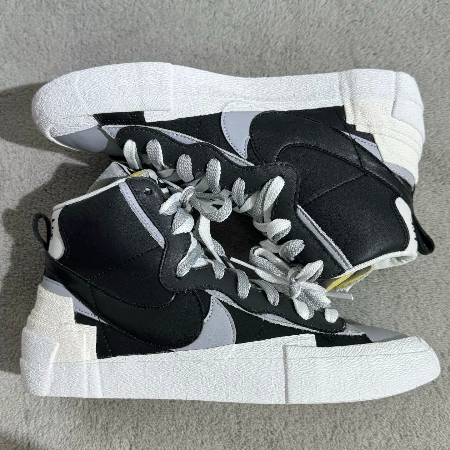 Nike Nike BLAZER Black Hitop Sneakers 42 Men Size US 9 / EU 42 - 4 Thumbnail
