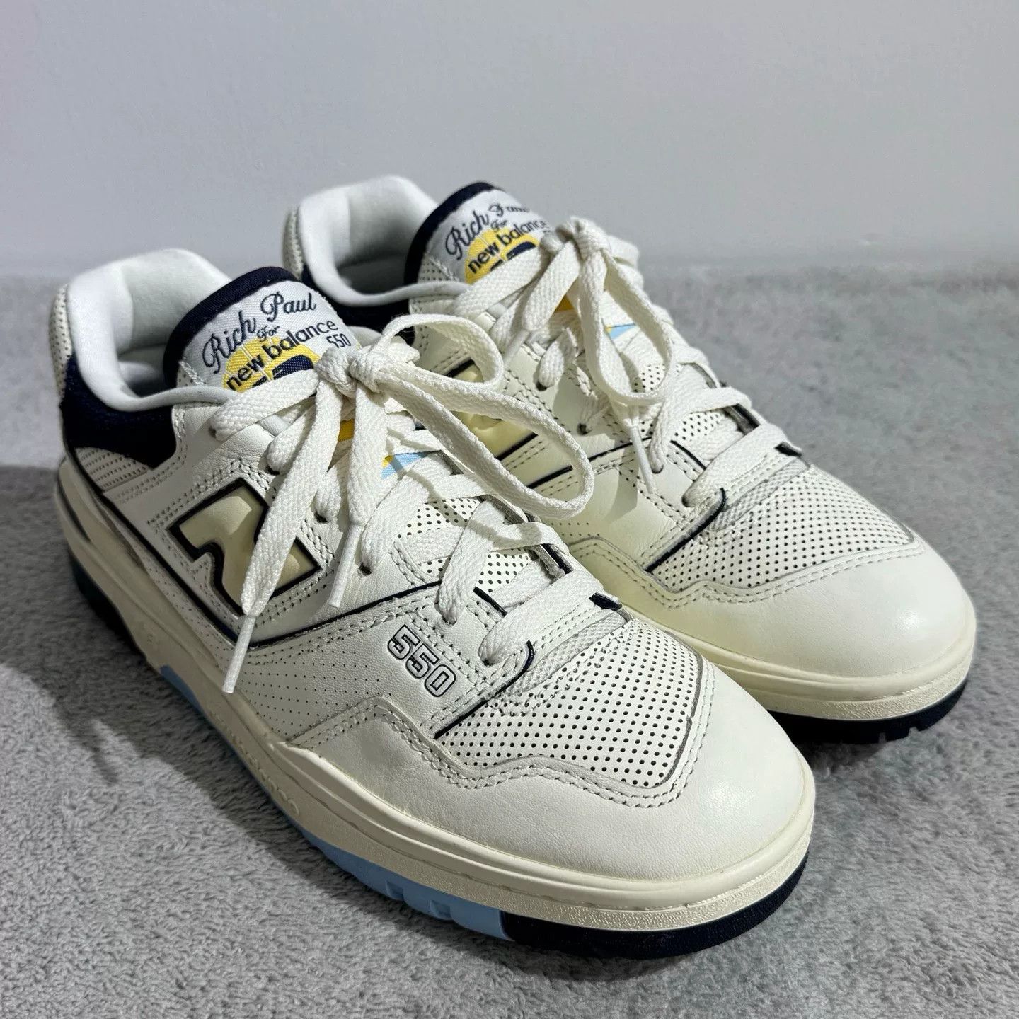 New Balance New Balance White Lowtop Sneakers 40 Men Size US 7.5 / EU 40-41 - 3 Thumbnail