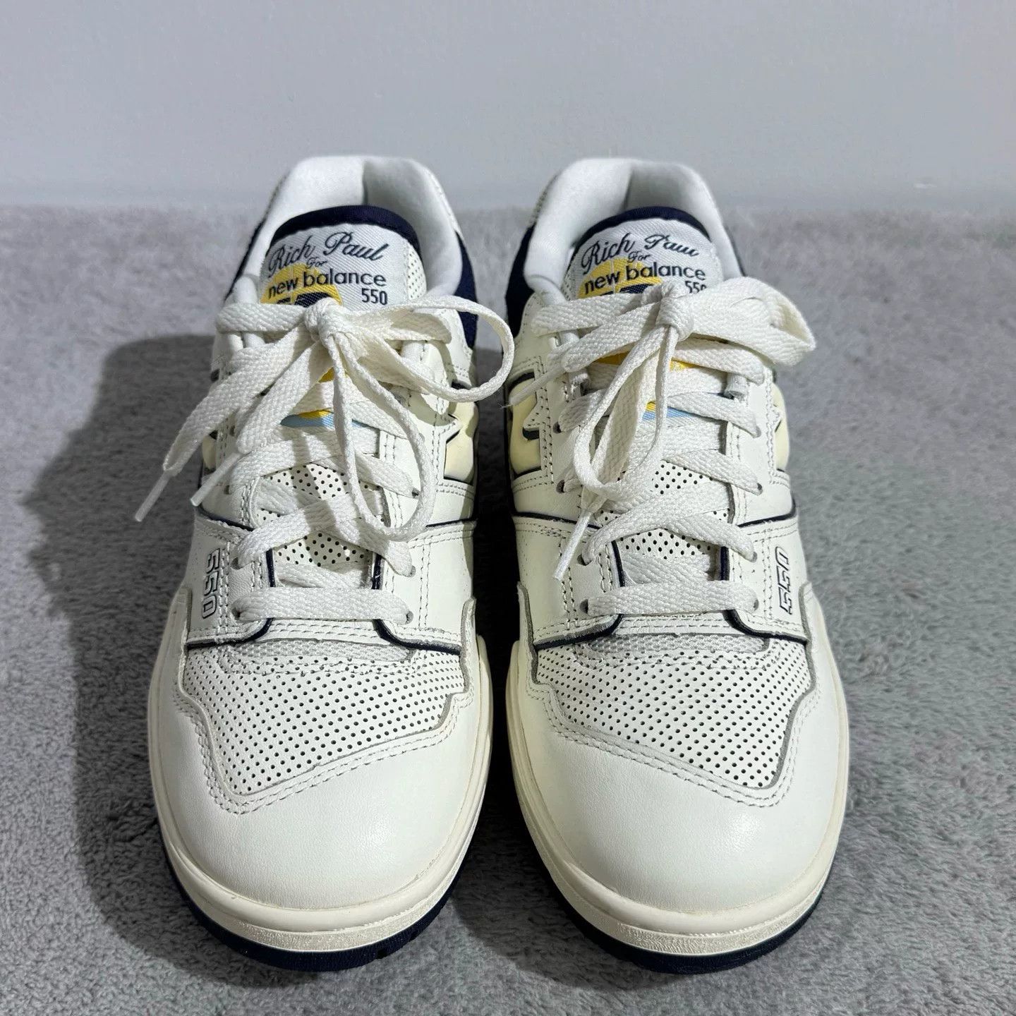 New Balance New Balance White Lowtop Sneakers 40 Men Size US 7.5 / EU 40-41 - 2 Thumbnail
