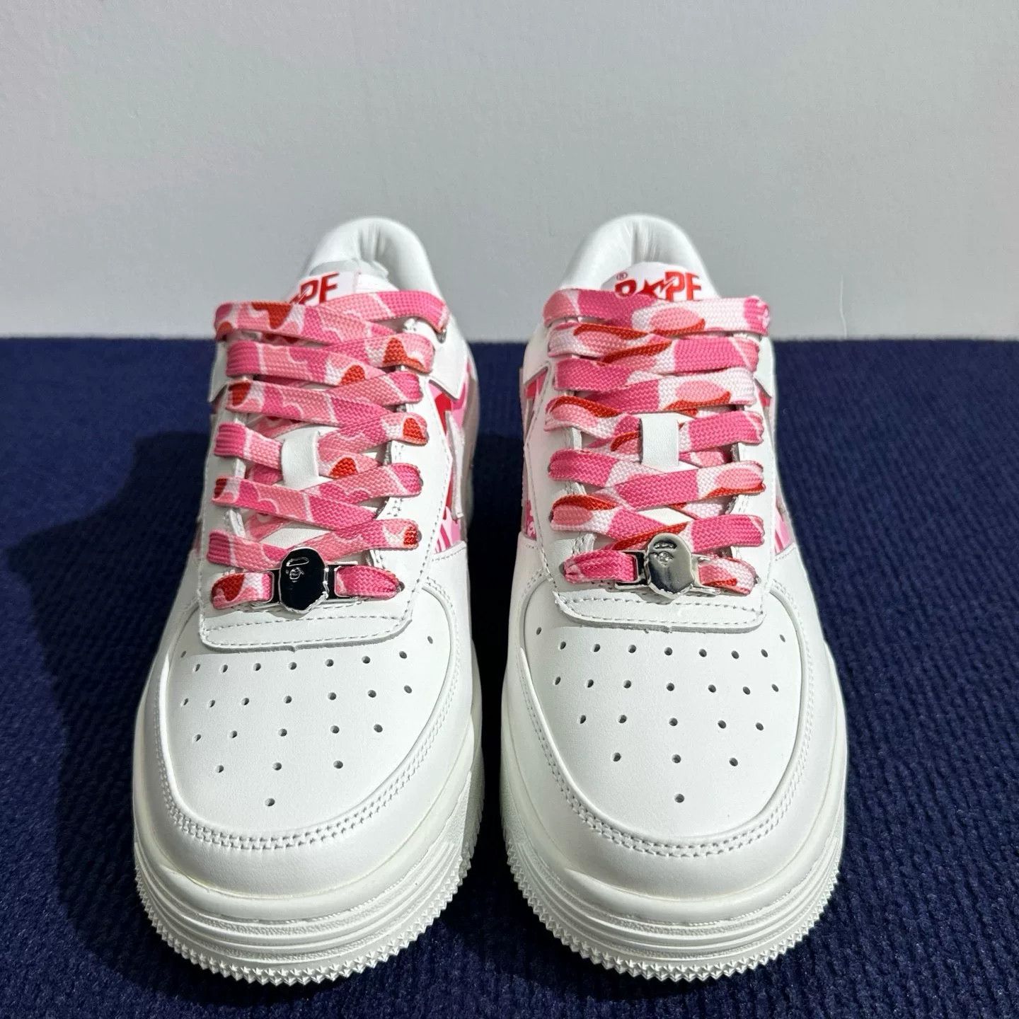 Bape Bape Pink Lowtop Sneakers 40 Men Size US 7.5 / EU 40-41 - 2 Thumbnail