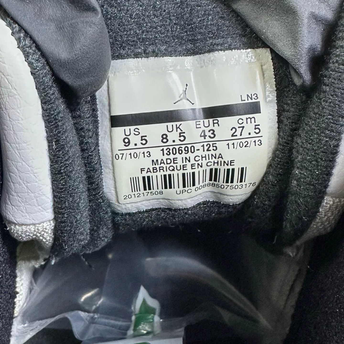 Nike Nike Black Lowtop Sneakers 43 Men Size US 10 / EU 43 - 8 Thumbnail