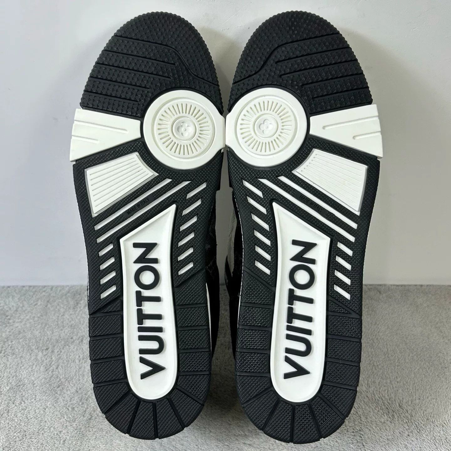Louis Vuitton Louis Vuitton Training Denim Black Lowtop Sneakers 45 Men Size US 11.5 / EU 44-45 - 5 Thumbnail