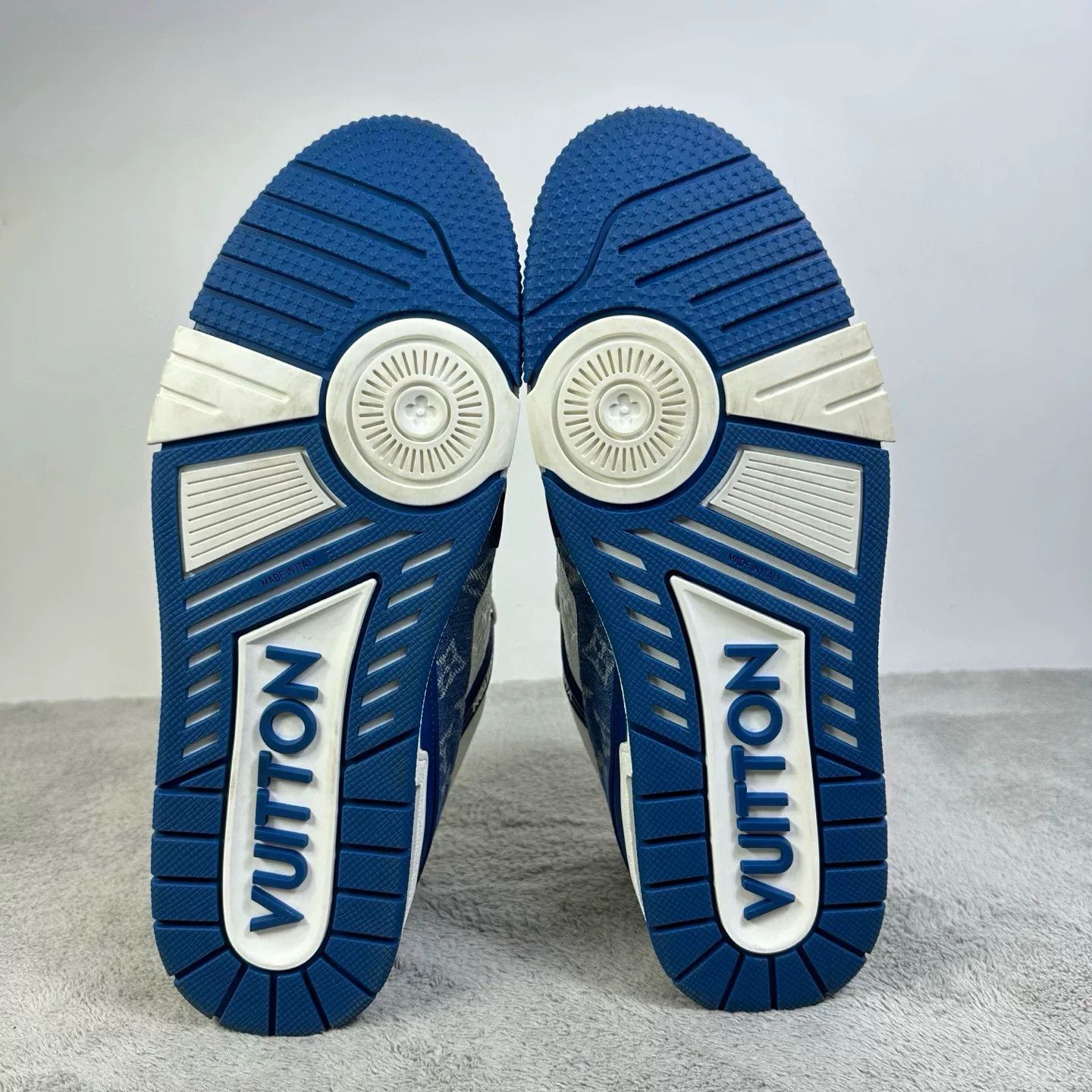 Louis Vuitton Louis Vuitton Training Denim Blue Lowtop Sneakers 43.5 Men Size US 10.5 / EU 43-44 - 5 Thumbnail
