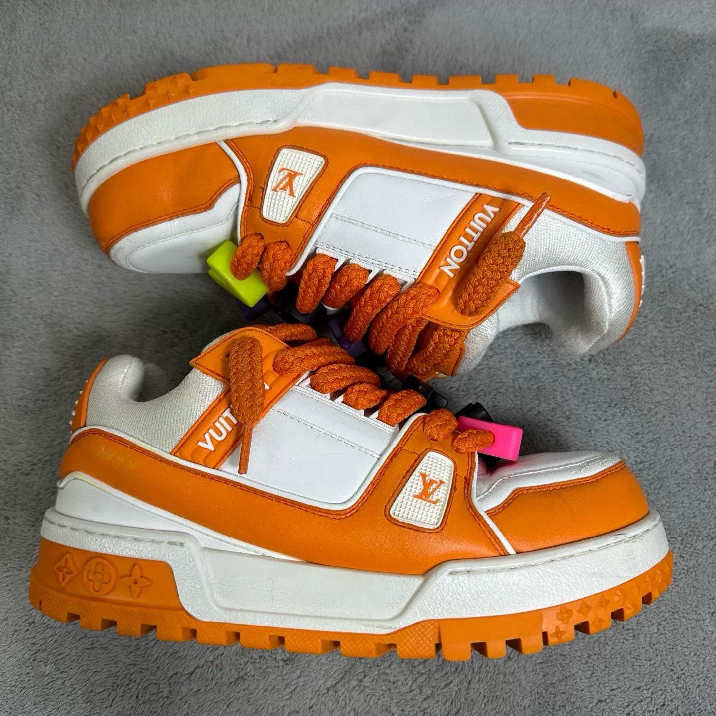 Louis Vuitton Louis Vuitton Training White Lowtop Sneakers 41 Men Size US 8.5 / EU 41-42 - 4 Thumbnail