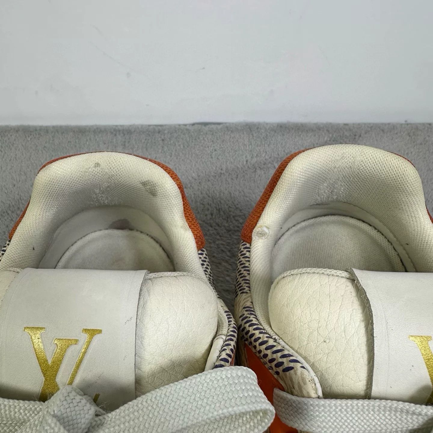 Louis Vuitton Louis Vuitton Training Orange Lowtop Sneakers 40 Men Size US 7.5 / EU 40-41 - 7 Thumbnail
