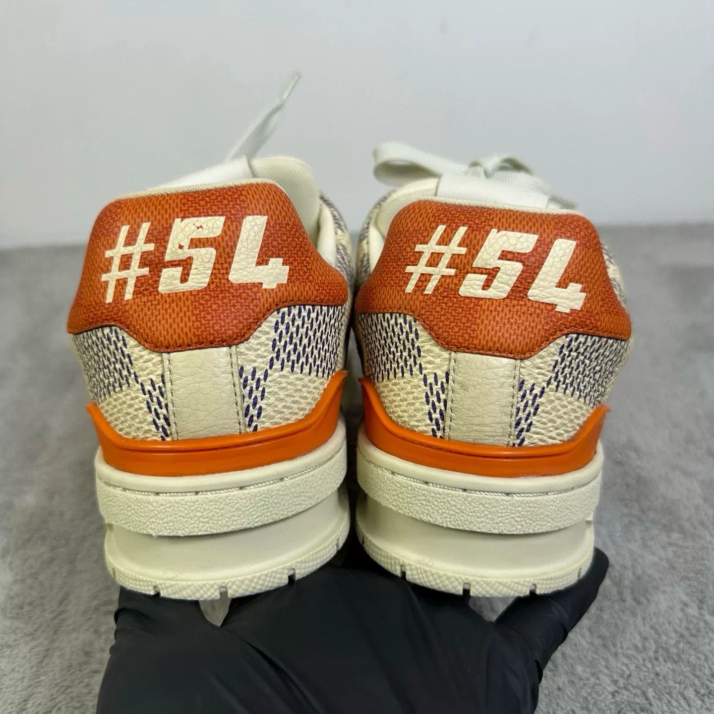 Louis Vuitton Louis Vuitton Training Orange Lowtop Sneakers 40 Men Size US 7.5 / EU 40-41 - 8 Thumbnail
