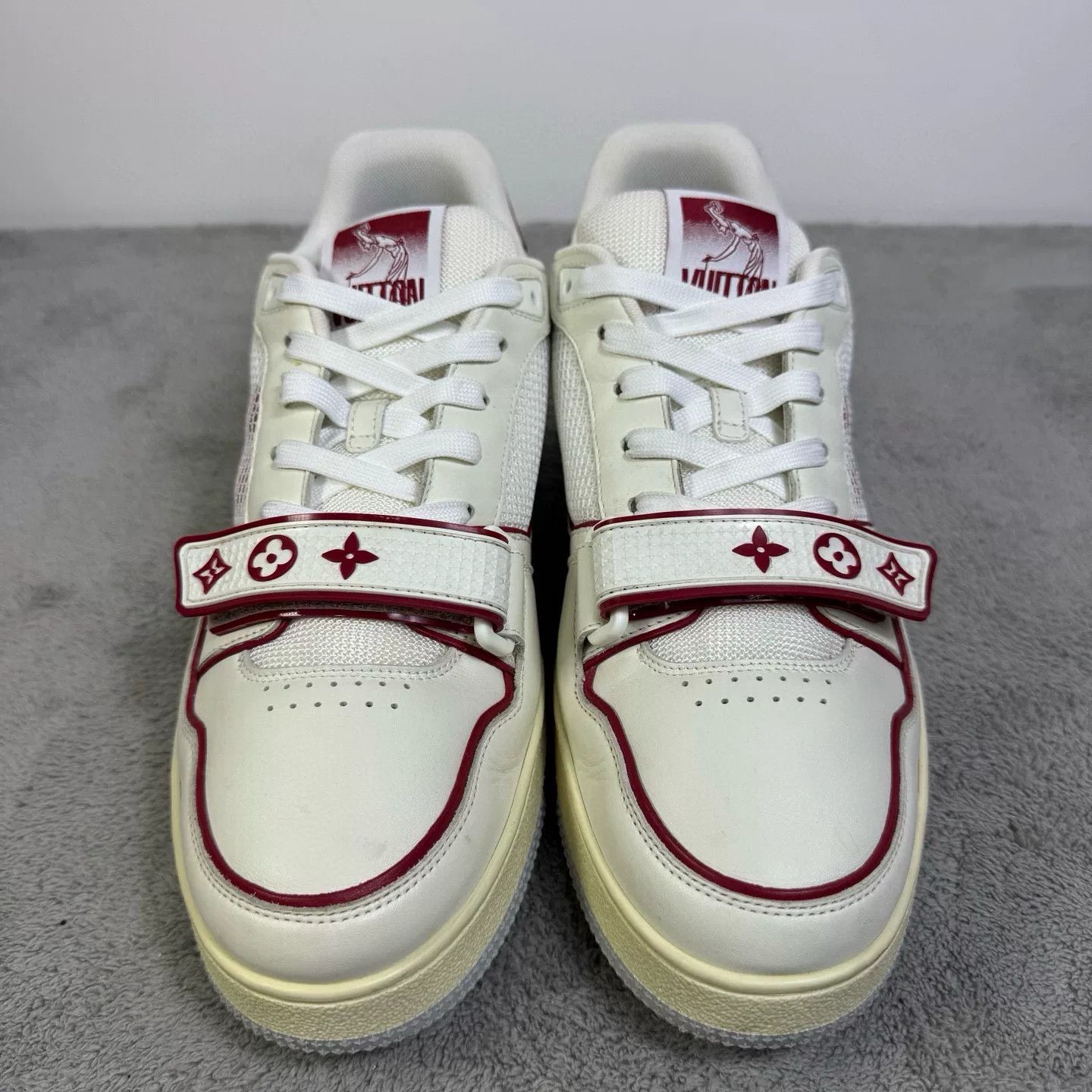 Louis Vuitton Louis Vuitton Training Red Lowtop Sneakers 42 Men Size US 9 / EU 42 - 2 Thumbnail