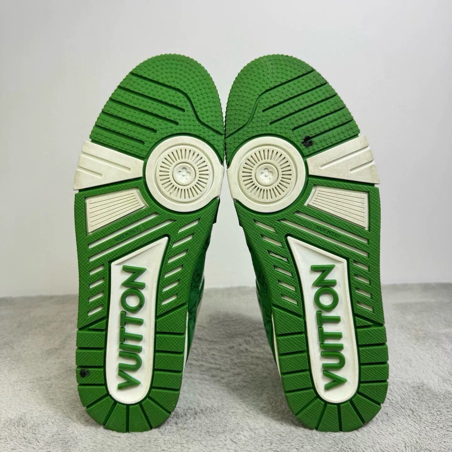 Louis Vuitton Louis Vuitton Training Denim Green Lowtop Sneakers 42 Men Size US 9 / EU 42 - 5 Thumbnail