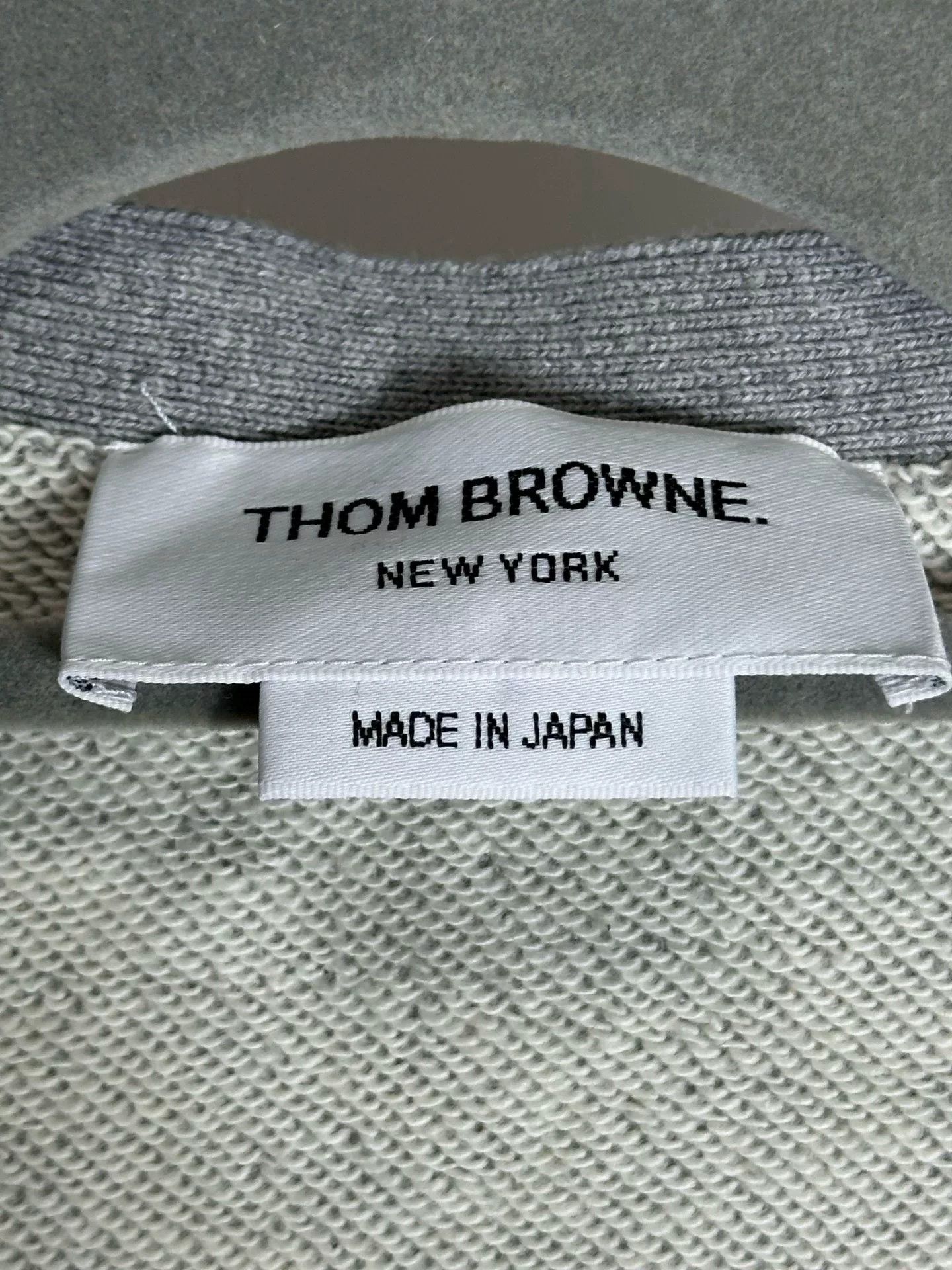 Thom Browne Thom Browne Knit Striped Gray Sweater 44 Men Size US L / EU 52-54 / 3 - 5 Thumbnail