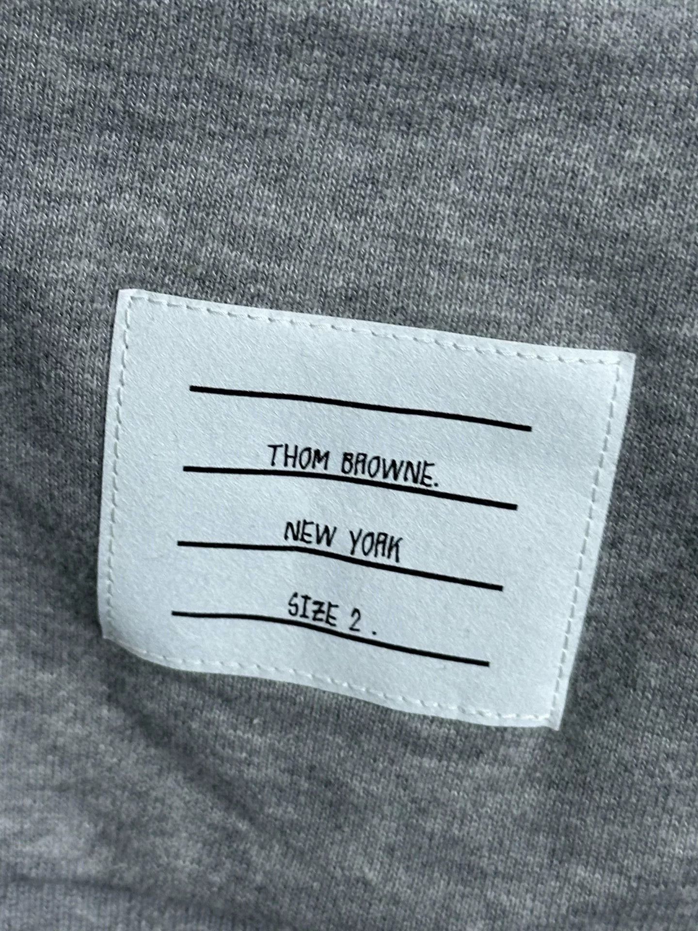 Thom Browne Thom Browne Knit Striped Gray Sweater 44 Men Size US L / EU 52-54 / 3 - 4 Thumbnail