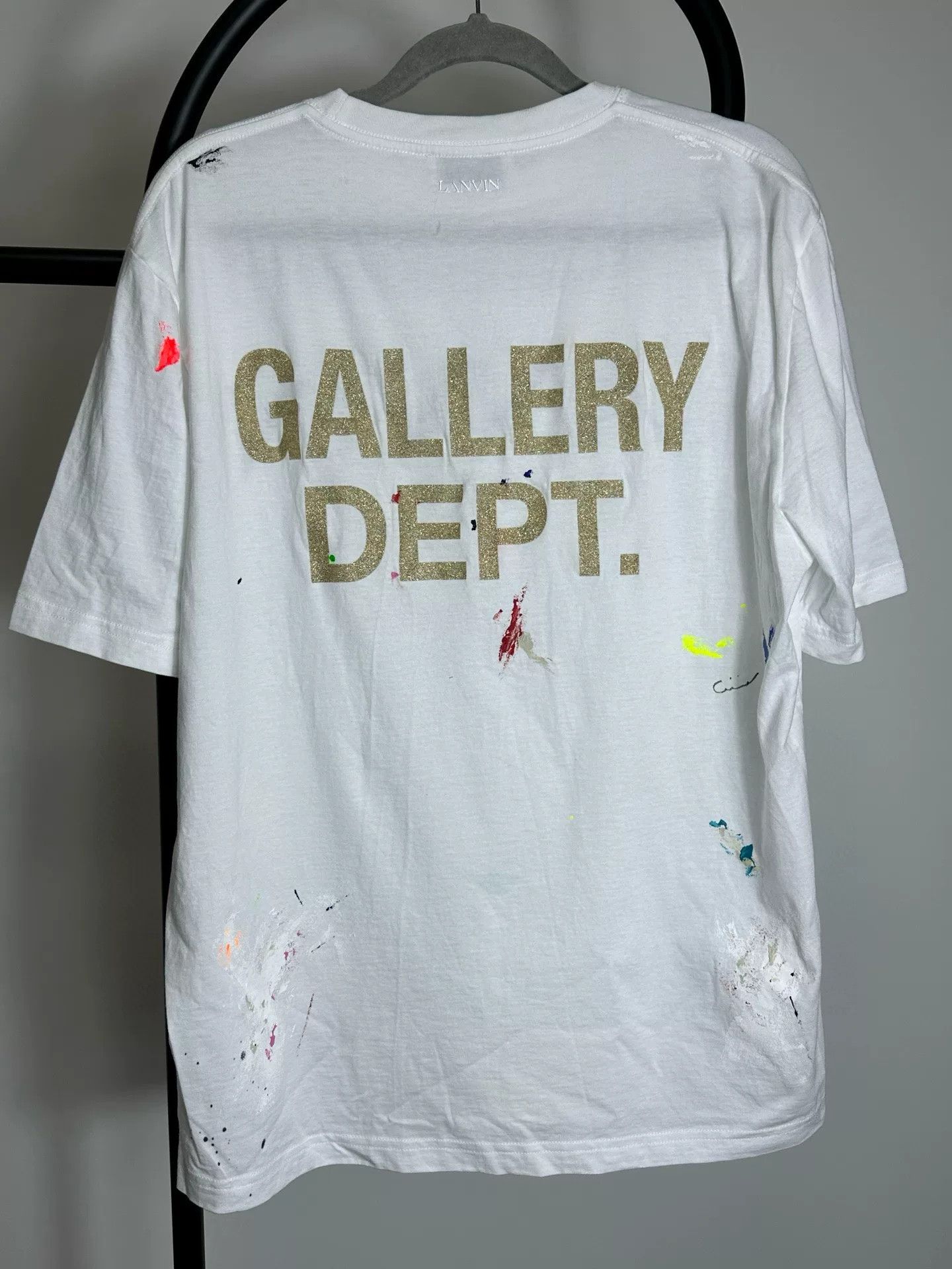 Lanvin Lanvin White T-Shirt M Men Size US M / EU 48-50 / 2 - 2 Thumbnail