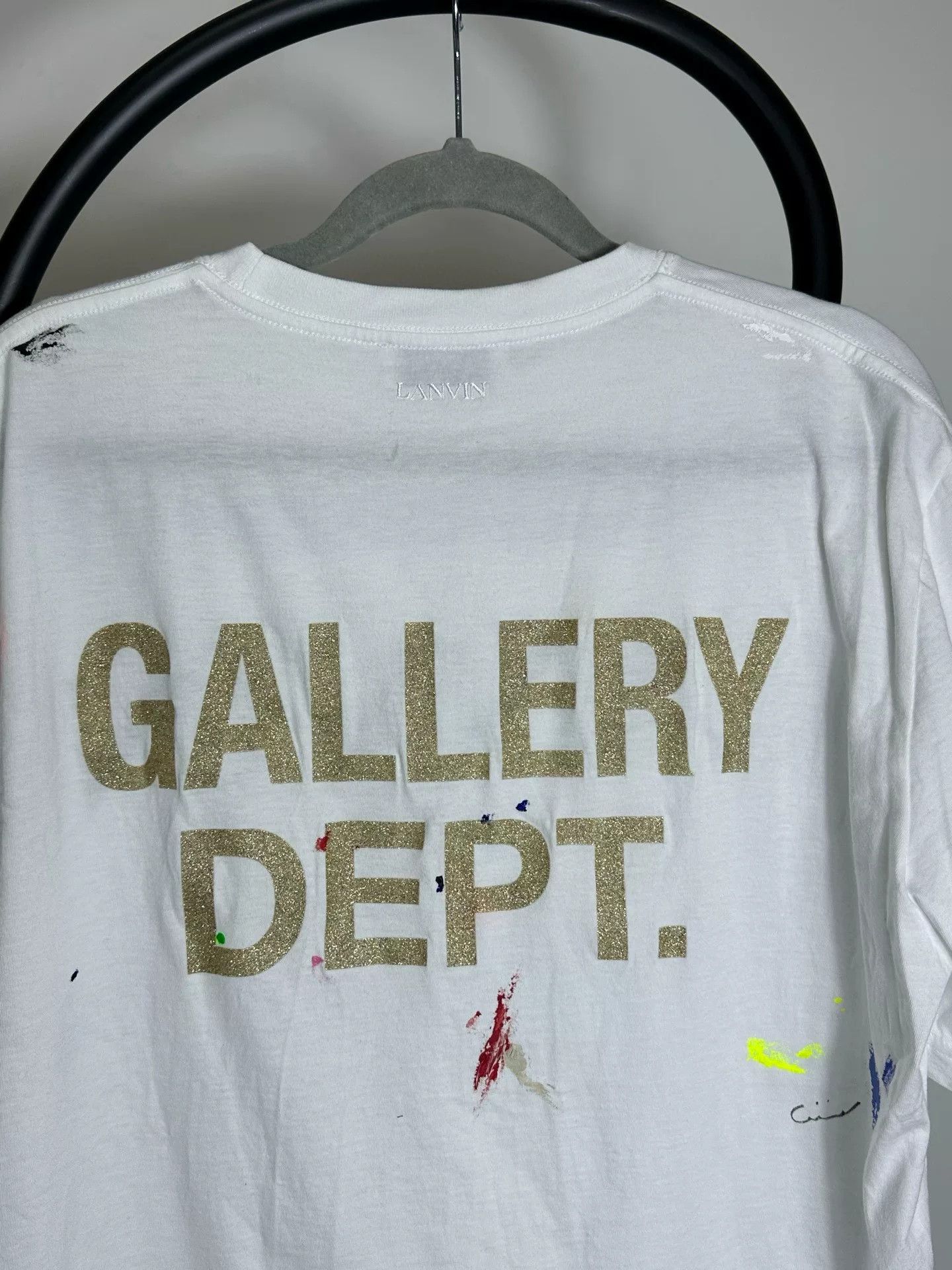 Lanvin Lanvin White T-Shirt M Men Size US M / EU 48-50 / 2 - 4 Thumbnail