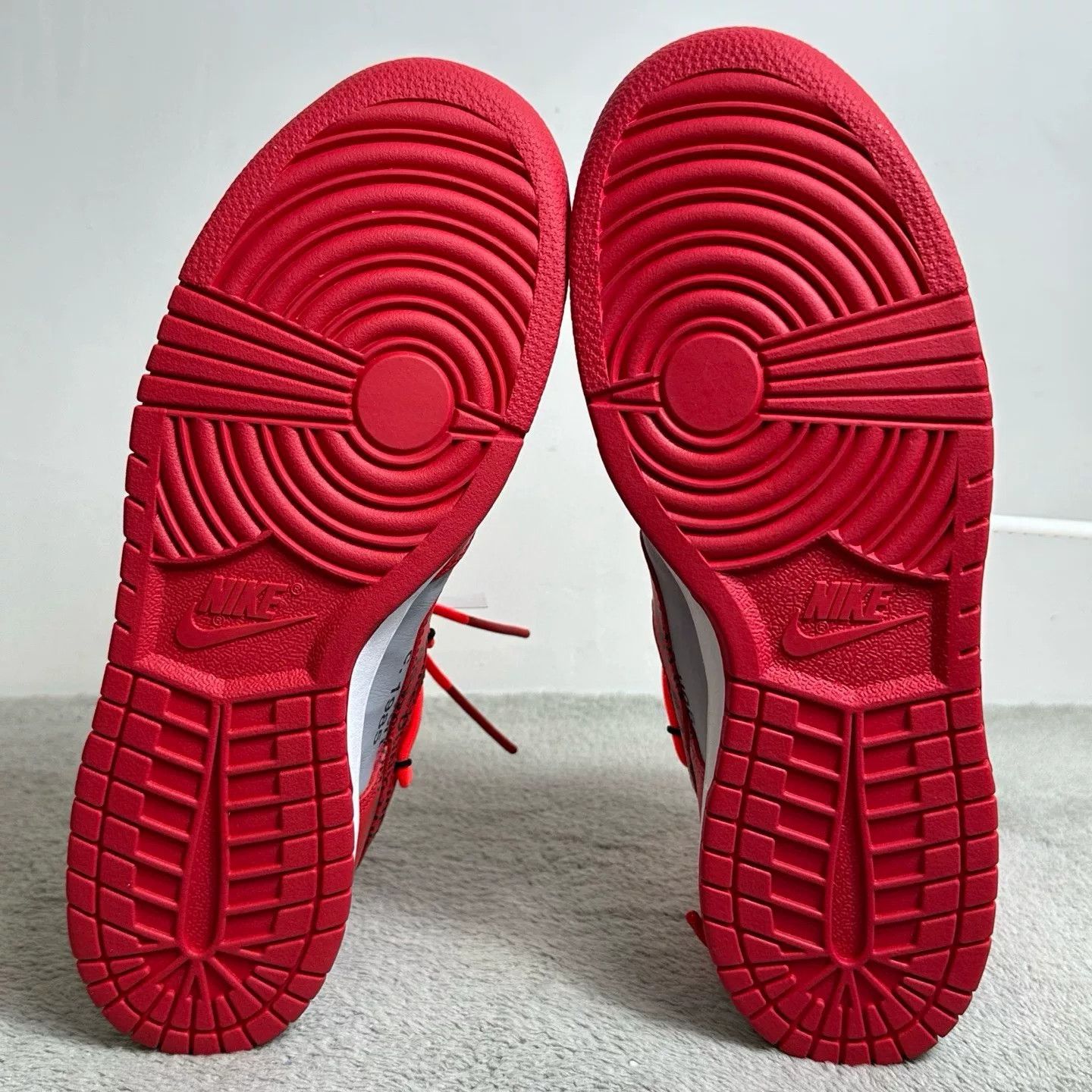 Nike Nike DUNK Collab Red Lowtop Sneakers 42 Men Size US 9 / EU 42 - 5 Thumbnail