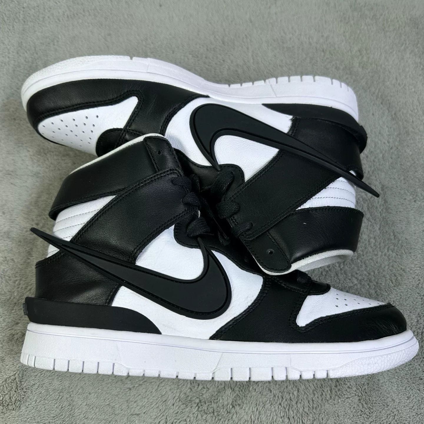 Nike Nike DUNK Black Lowtop Sneakers 40 Men Size US 7.5 / EU 40-41 - 4 Thumbnail