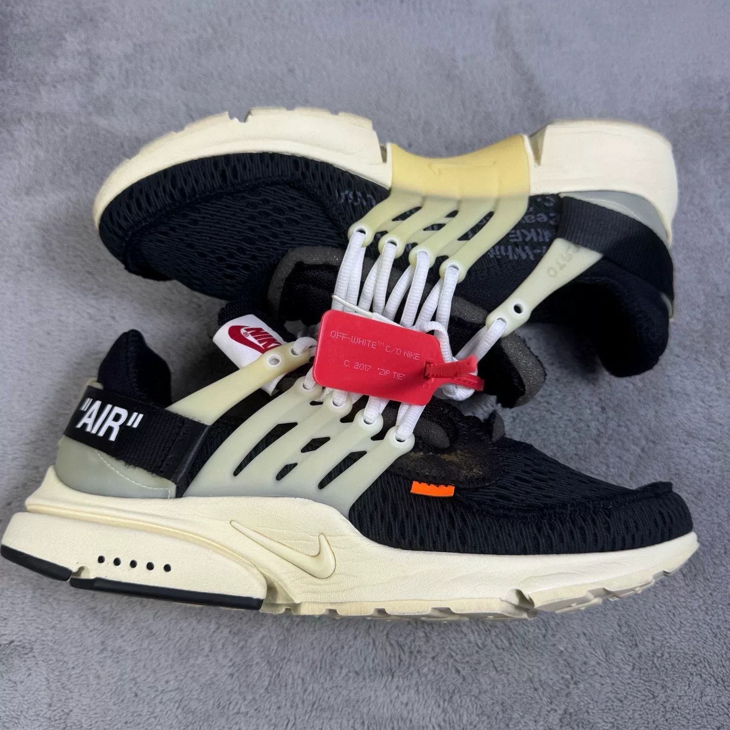 Off-White Off-White Black Lowtop Sneakers 44 Men Size US 10.5 / EU 43-44 - 4 Thumbnail