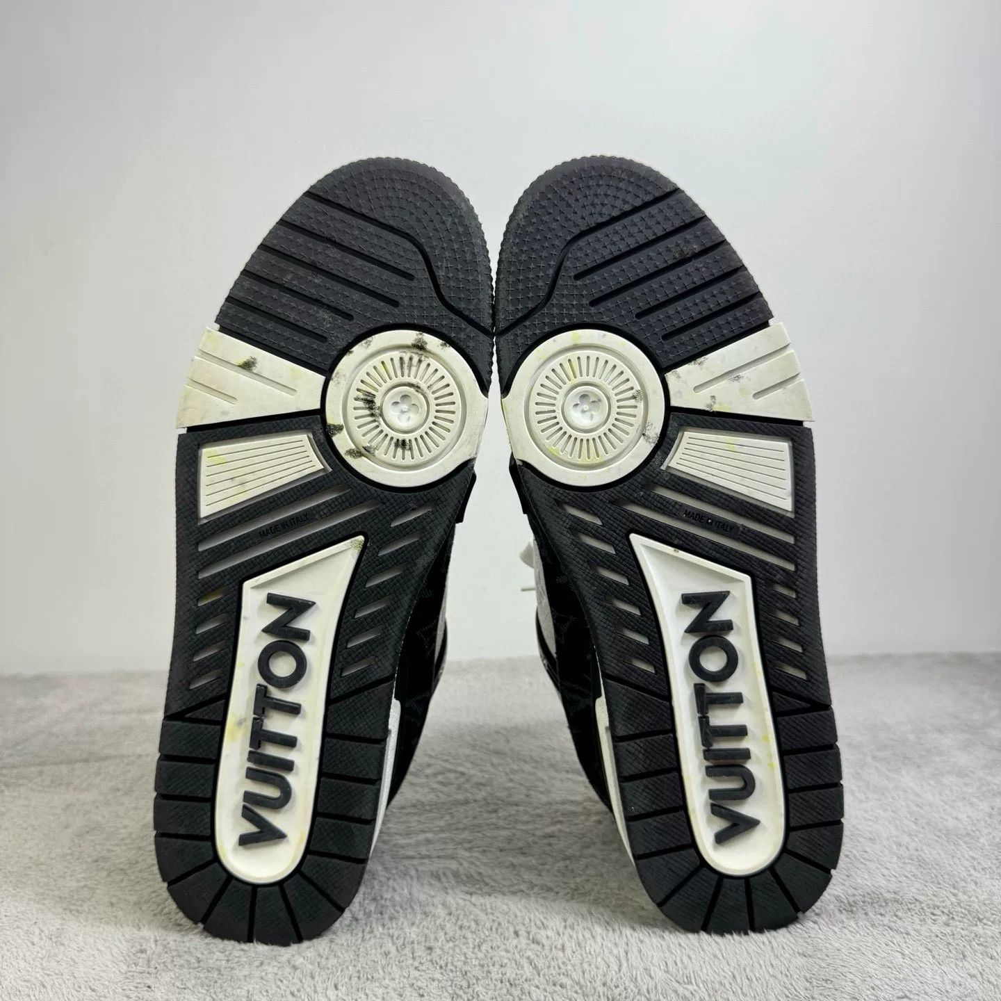 Louis Vuitton Louis Vuitton Training Denim Black Lowtop Sneakers 42 Men Size US 9 / EU 42 - 5 Thumbnail