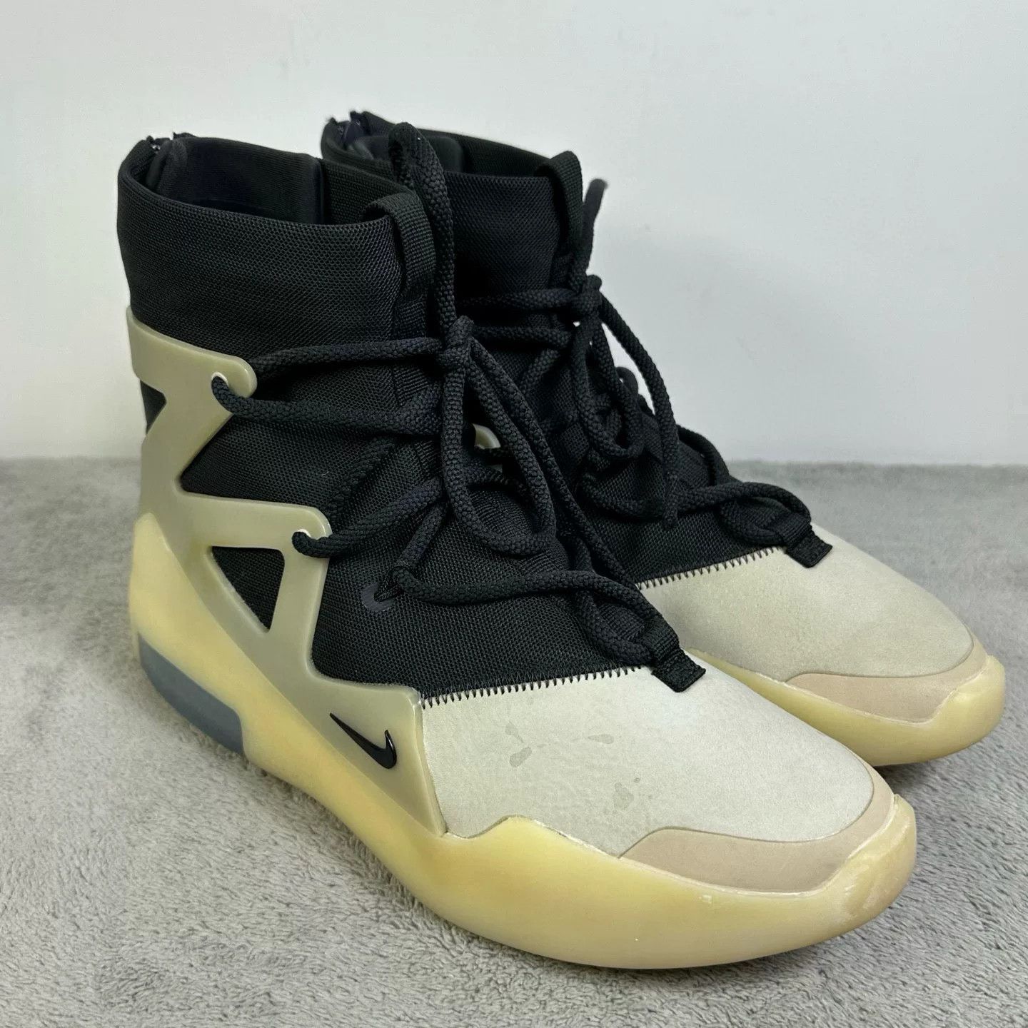 Fear of God Fear of God Retro Black Hitop Sneakers 42 Men Size US 9 / EU 42 - 3 Thumbnail