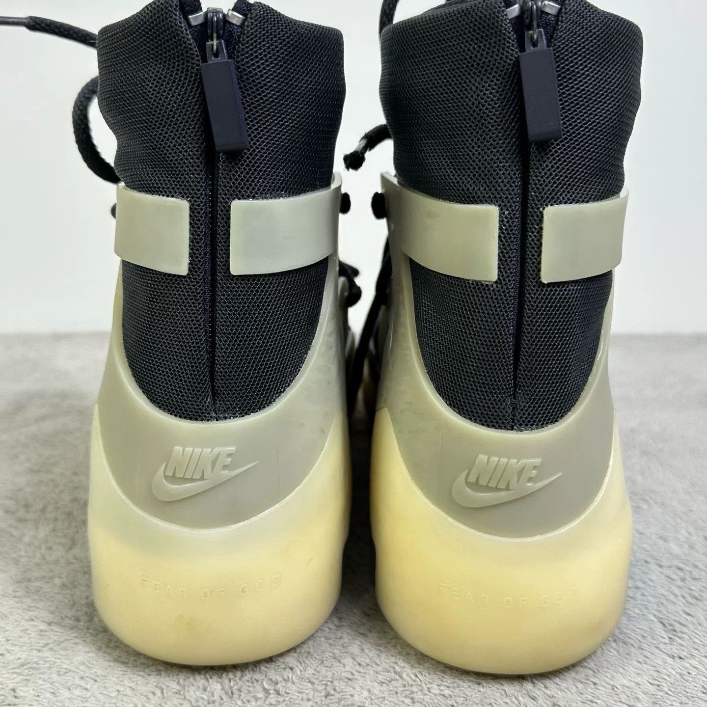 Fear of God Fear of God Retro Black Hitop Sneakers 42 Men Size US 9 / EU 42 - 6 Thumbnail