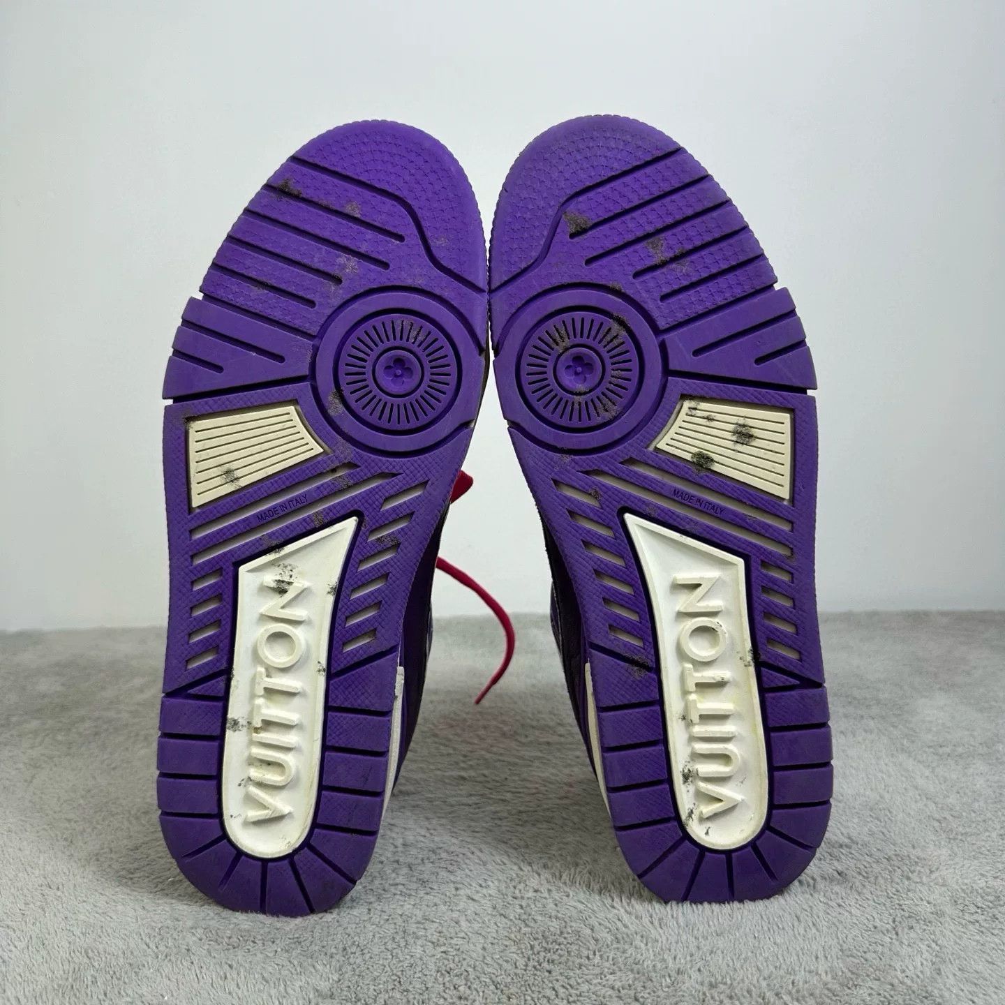 Louis Vuitton Louis Vuitton Training Purple Lowtop Sneakers 41 Men Size US 8.5 / EU 41-42 - 5 Thumbnail