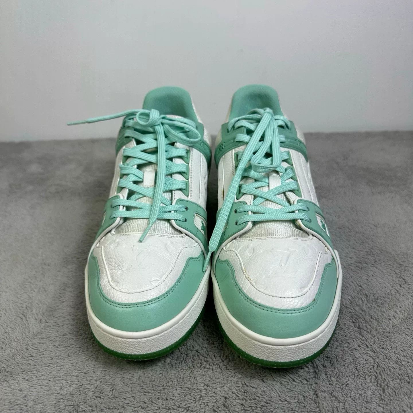 Louis Vuitton Louis Vuitton Training Green Lowtop Sneakers 41 Men Size US 8.5 / EU 41-42 - 2 Thumbnail
