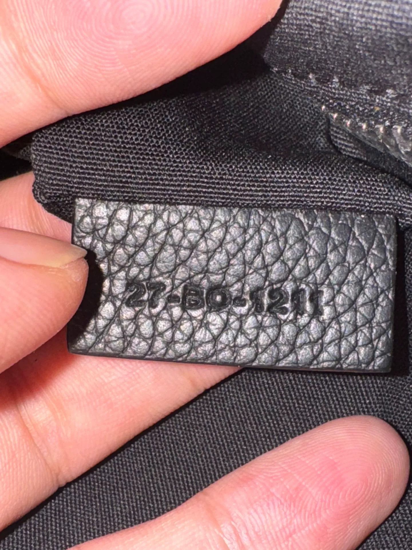 Dior Dior Leather Embroidered Black Bag 42 Men Size ONE SIZE - 9 Thumbnail