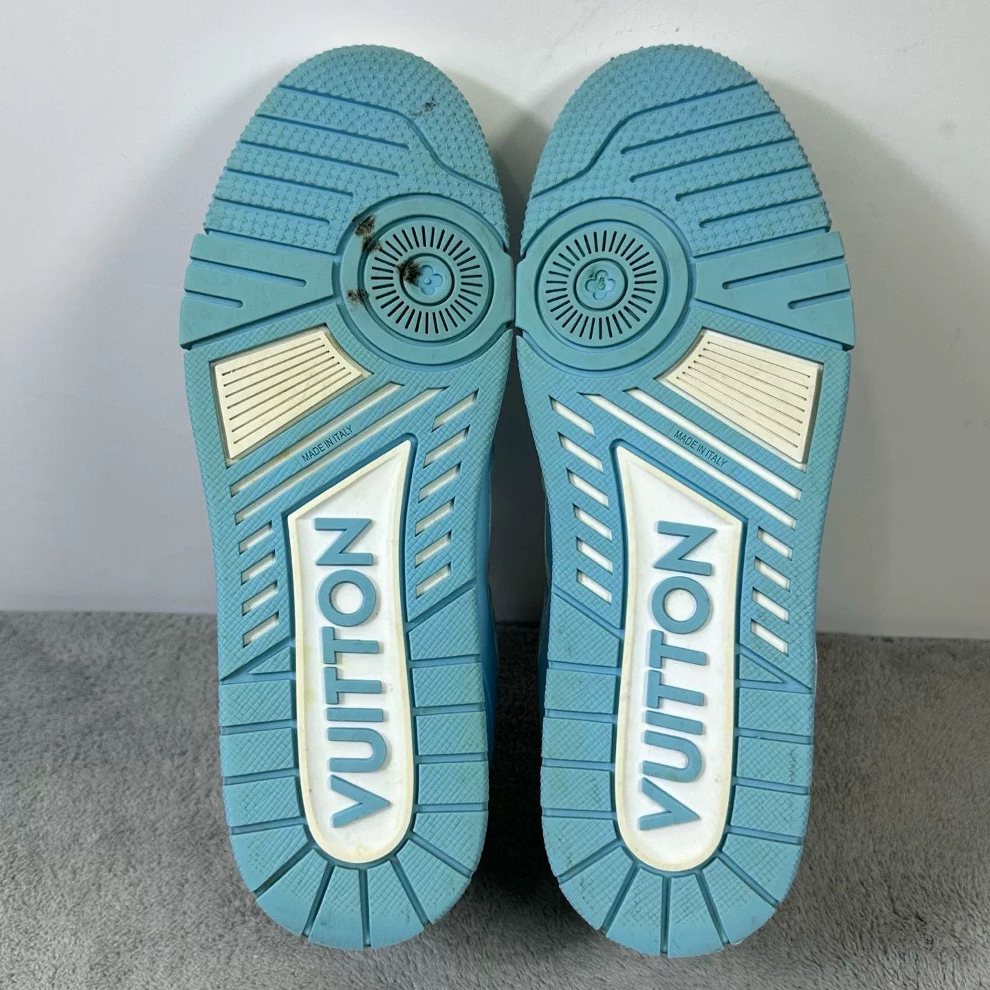 Louis Vuitton Louis Vuitton Training Blue Lowtop Sneakers 43 Men Size US 10 / EU 43 - 5 Thumbnail