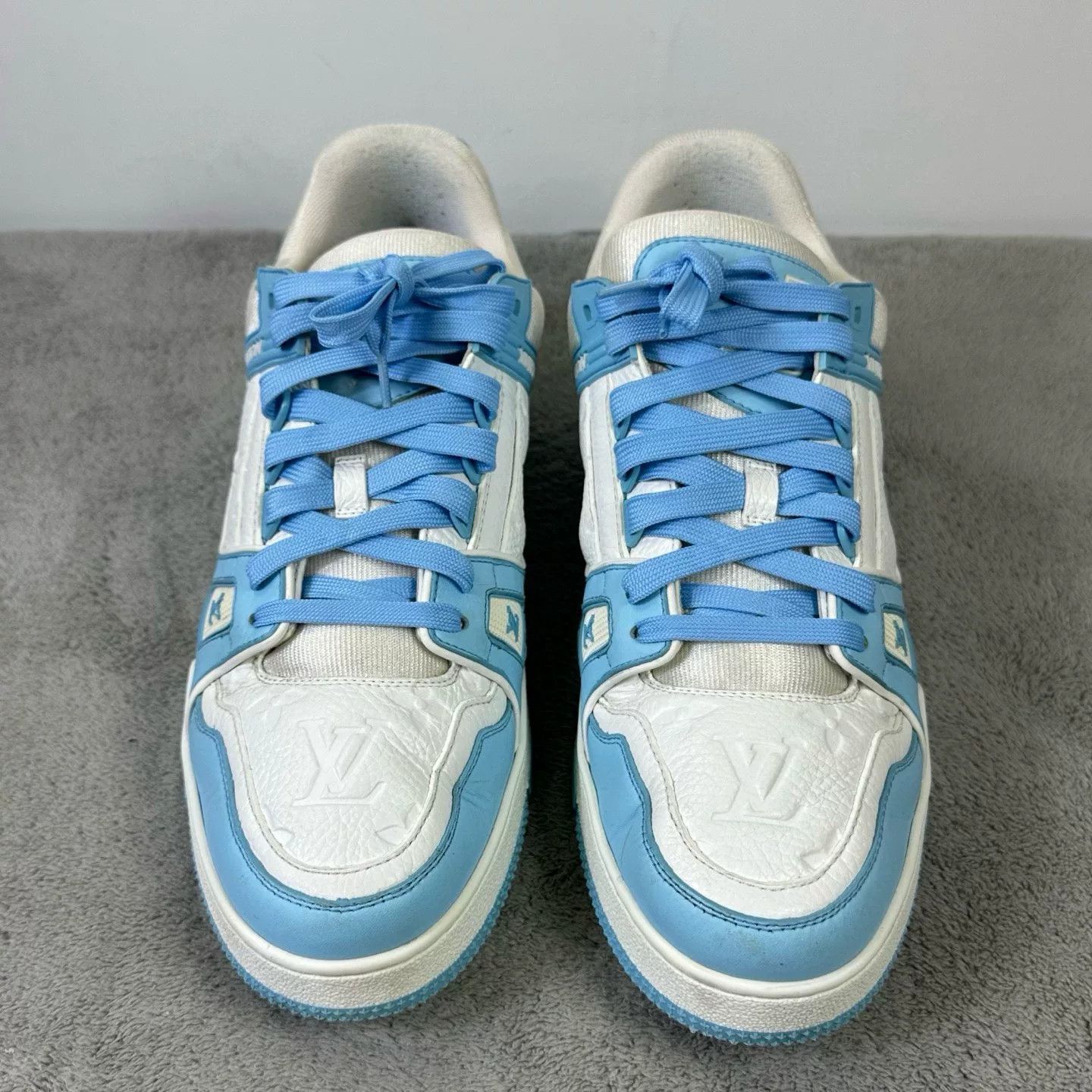Louis Vuitton Louis Vuitton Training Blue Lowtop Sneakers 43 Men Size US 10 / EU 43 - 2 Thumbnail