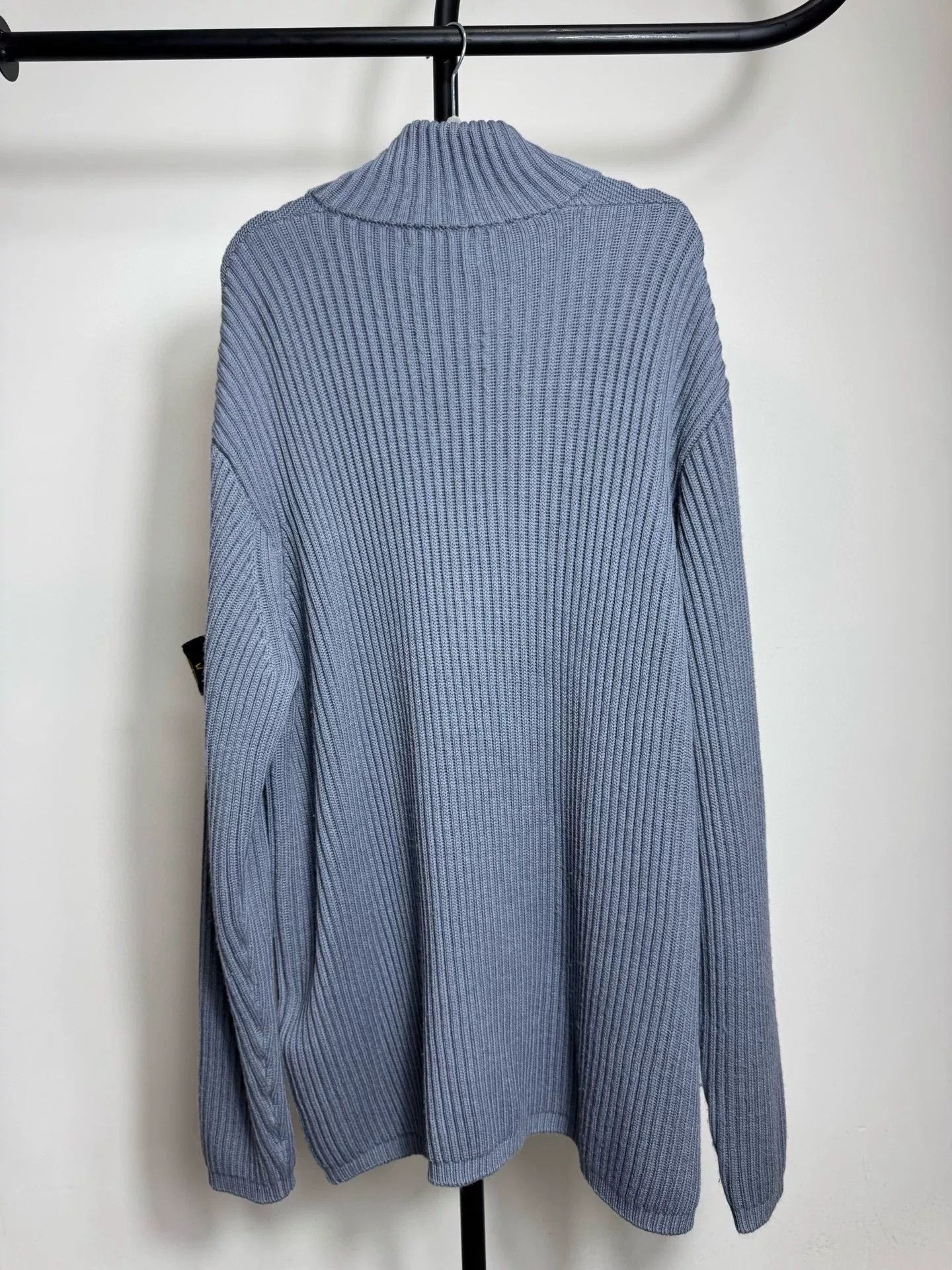 Stone Island Stone Island Blue Sweater XXL Men Size US XXL / EU 58 / 5 - 2 Thumbnail