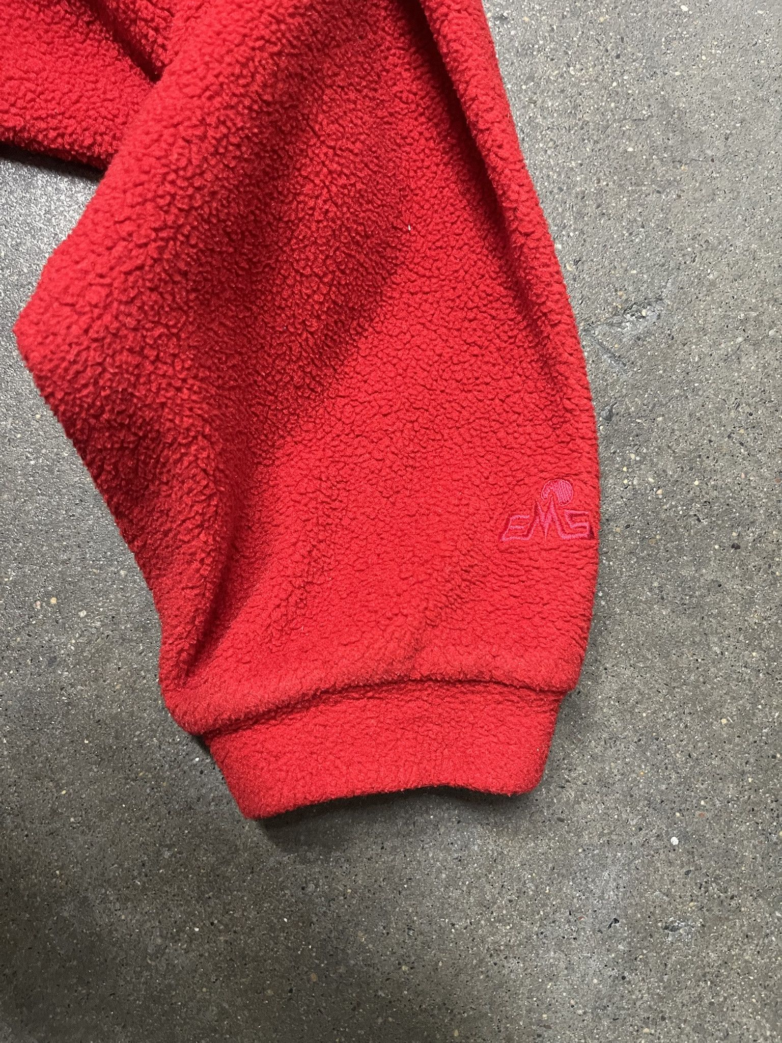 Vintage Vintage 1990s EMS Outdoors Fleece Half Zip Sweatshirt Size XL Size US XL / EU 56 / 4 - 4 Thumbnail