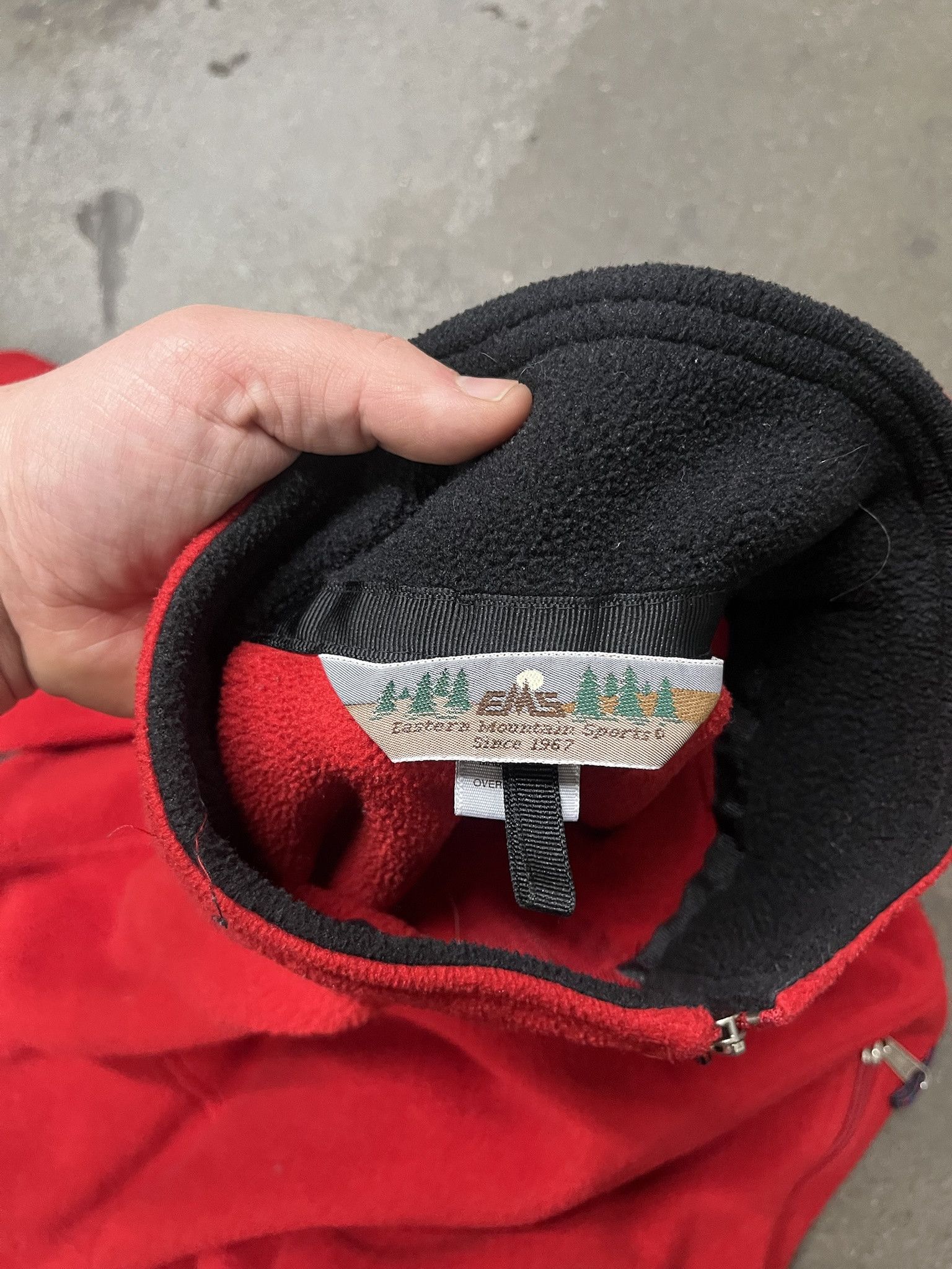 Vintage Vintage 1990s EMS Outdoors Fleece Half Zip Sweatshirt Size XL Size US XL / EU 56 / 4 - 2 Thumbnail