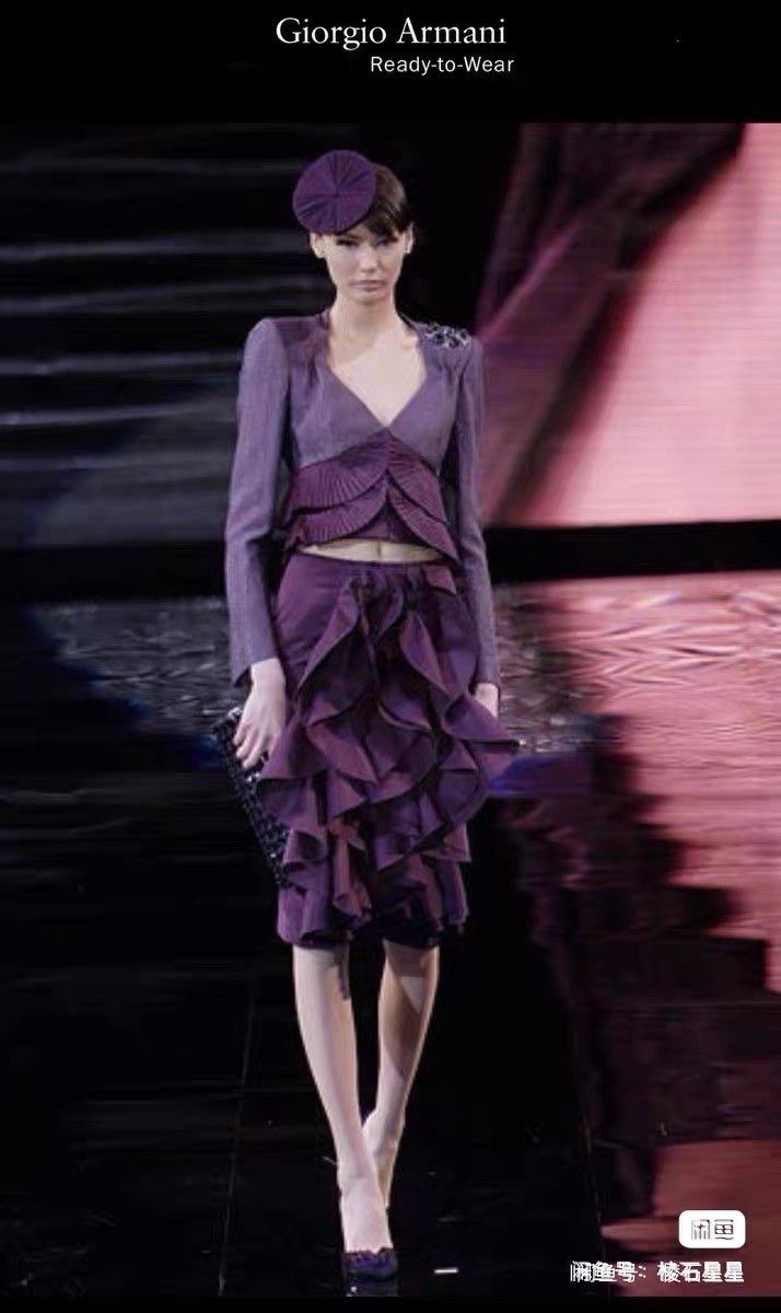 Giorgio Armani Giorgio Armani Runway Velvet Silk Coat Size M / US 6-8 / IT 42-44 - 3 Thumbnail