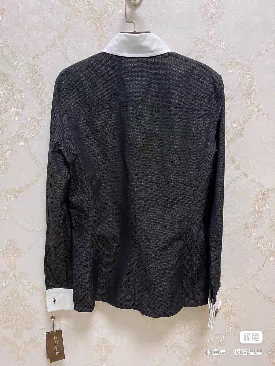 Gucci Gucci Runway Knight Pattern Shirt Size US XS / EU 42 / 0 - 9 Thumbnail