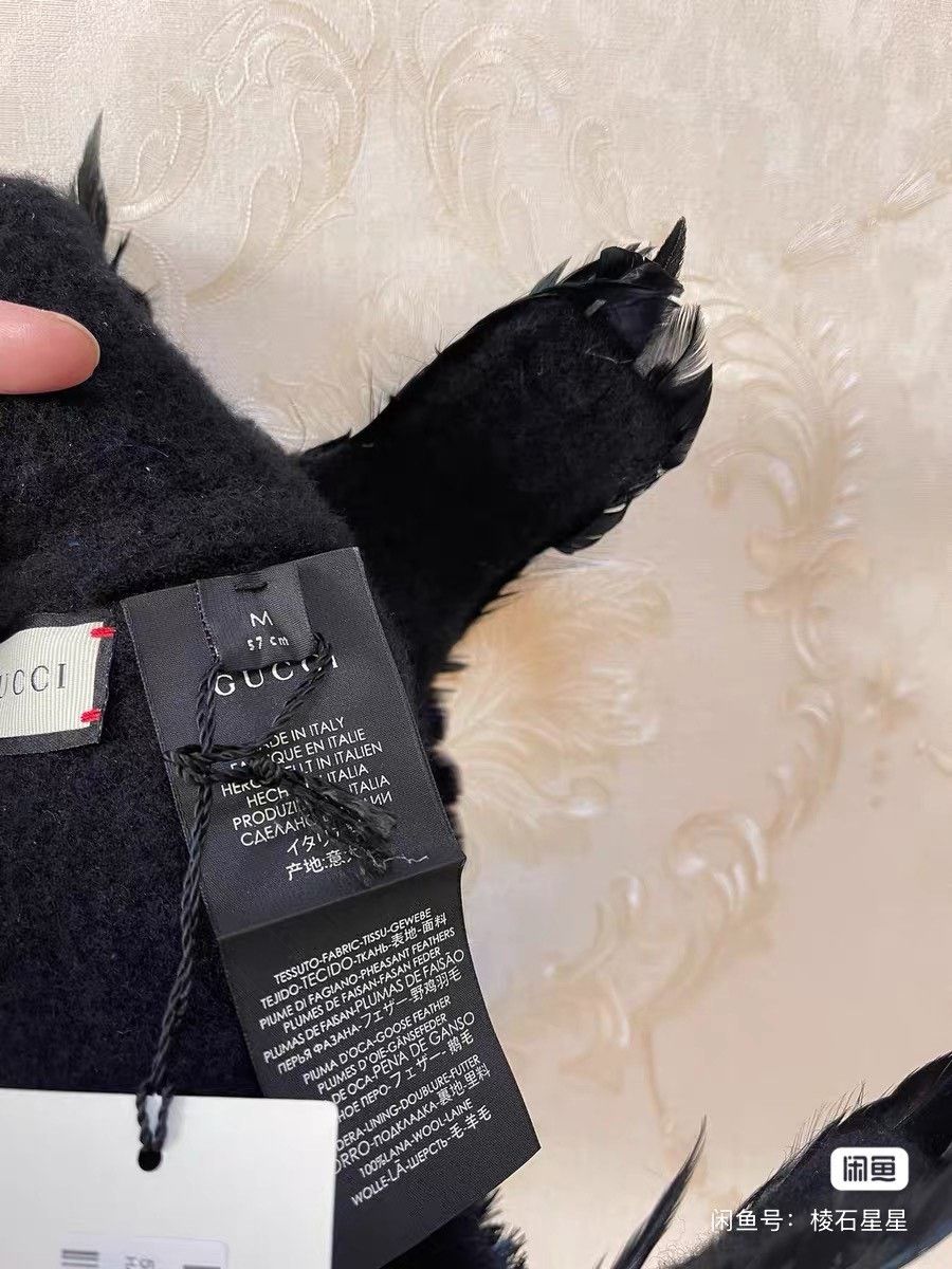 Gucci Gucci Runway Feather Hat Size ONE SIZE - 3 Thumbnail