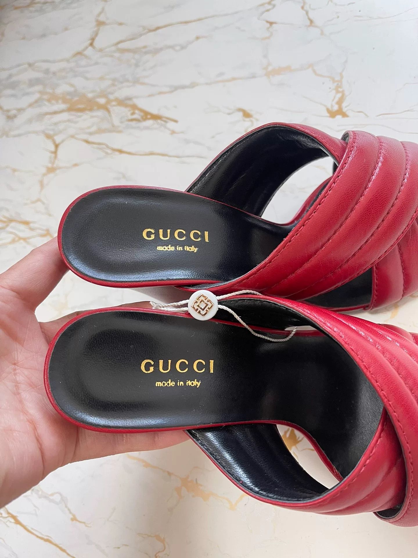 Gucci Gucci Runway High-Heel Slippers Size 36.5 Size US 5.5 / IT 35.5 - 3 Thumbnail