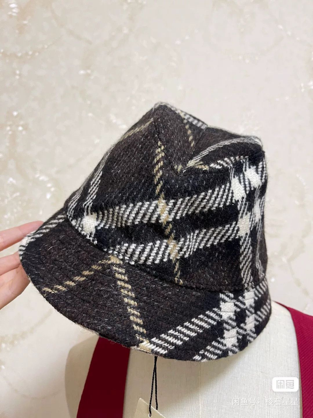 Burberry Burberry New Plaid Bucket Hat L Size ONE SIZE - 3 Thumbnail