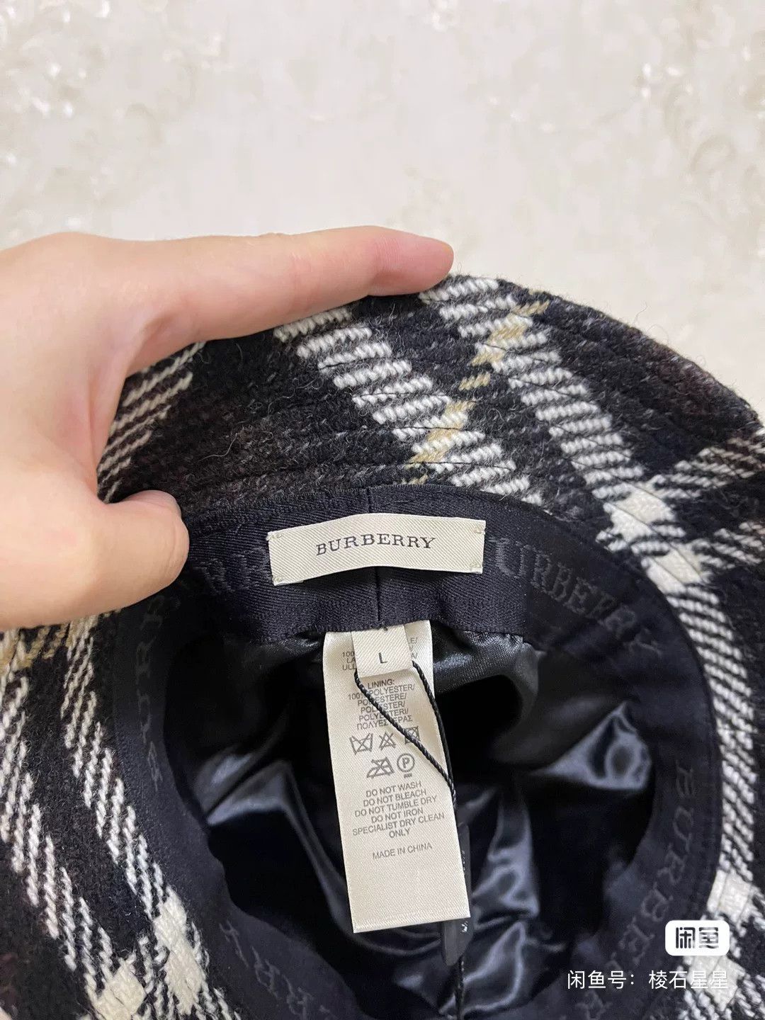 Burberry Burberry New Plaid Bucket Hat L Size ONE SIZE - 4 Thumbnail