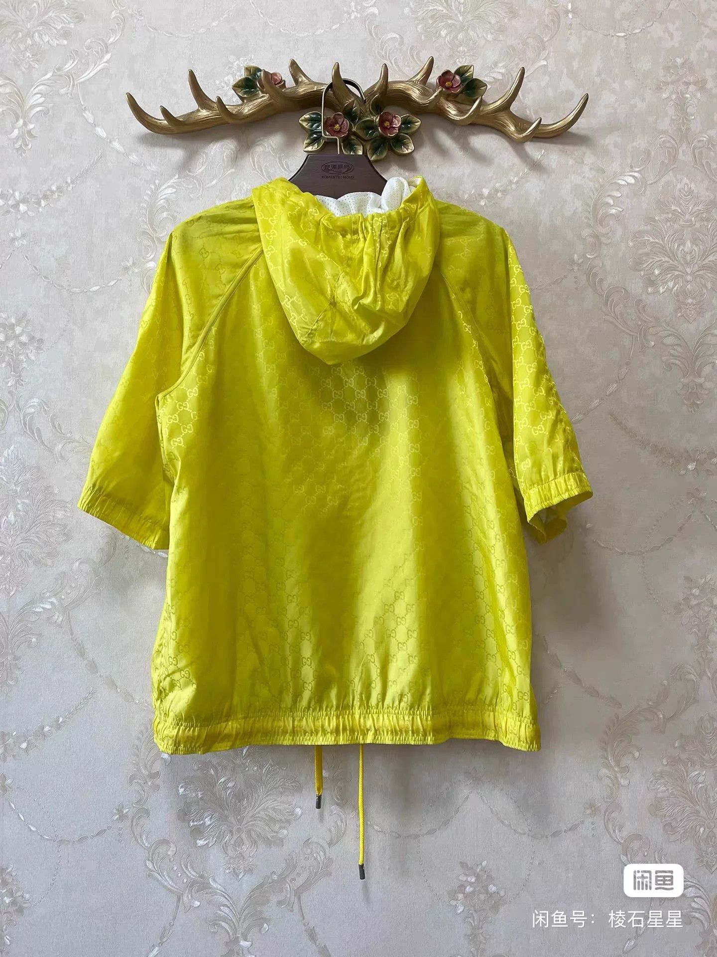 Gucci Gucci Yellow Logo Print Jacket Size M / US 6-8 / IT 42-44 - 7 Thumbnail
