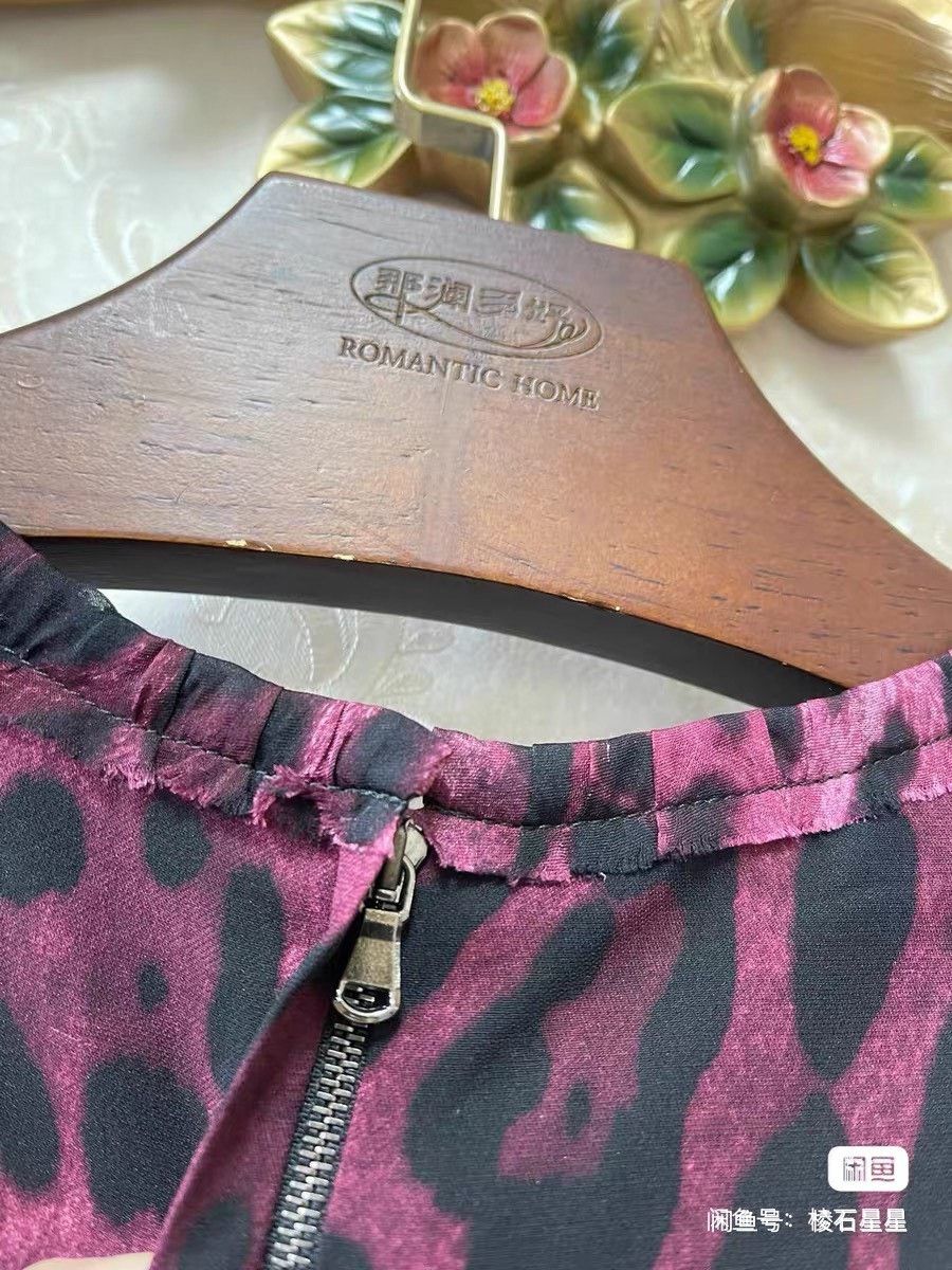 Dolce & Gabbana DG Runway Leopard Print Dress Size S / US 4 / IT 40 - 4 Thumbnail