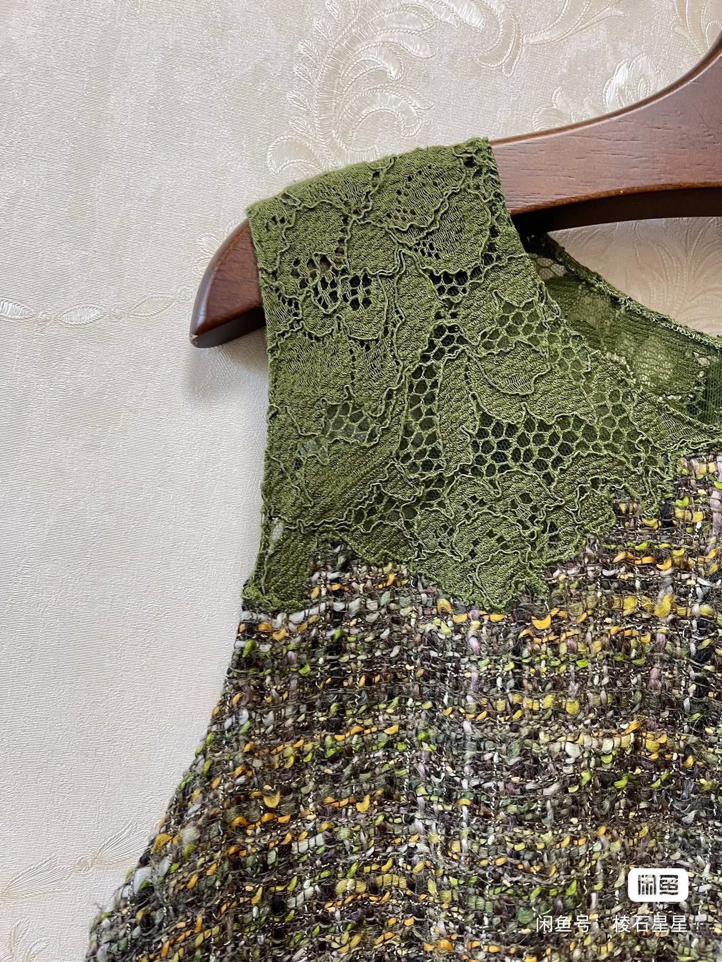 Dolce & Gabbana DG Runway Lace Tweed Dress Size M / US 6-8 / IT 42-44 - 4 Thumbnail