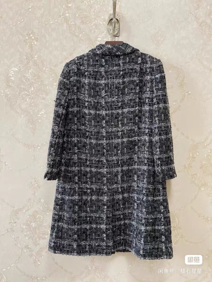 Dolce & Gabbana DG New Tweed Wool Coat Size M / US 6-8 / IT 42-44 - 6 Thumbnail