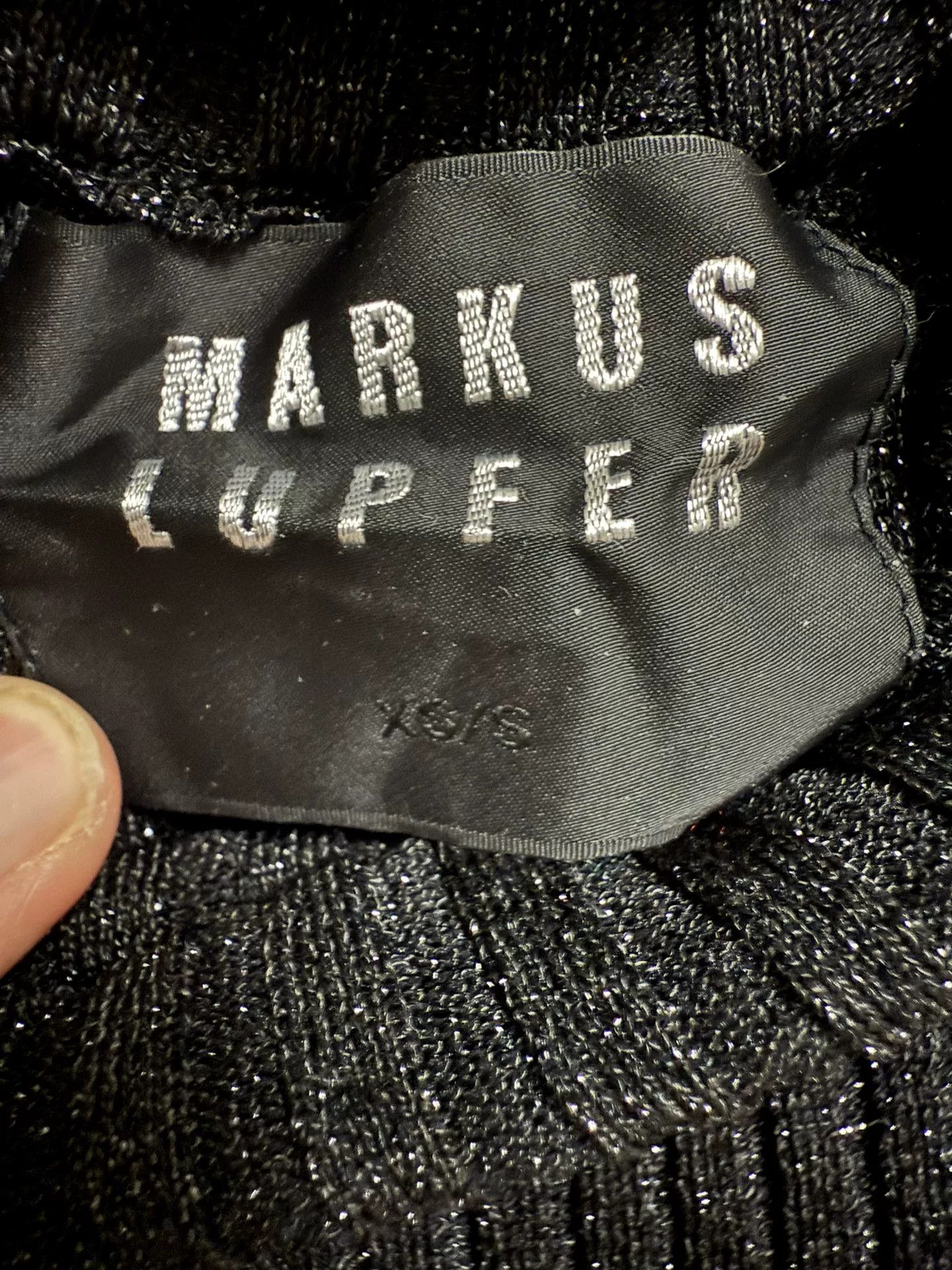 Markus Lupfer Markus Lupfer Black Knit Top Size S / US 4 / IT 40 - 3 Thumbnail