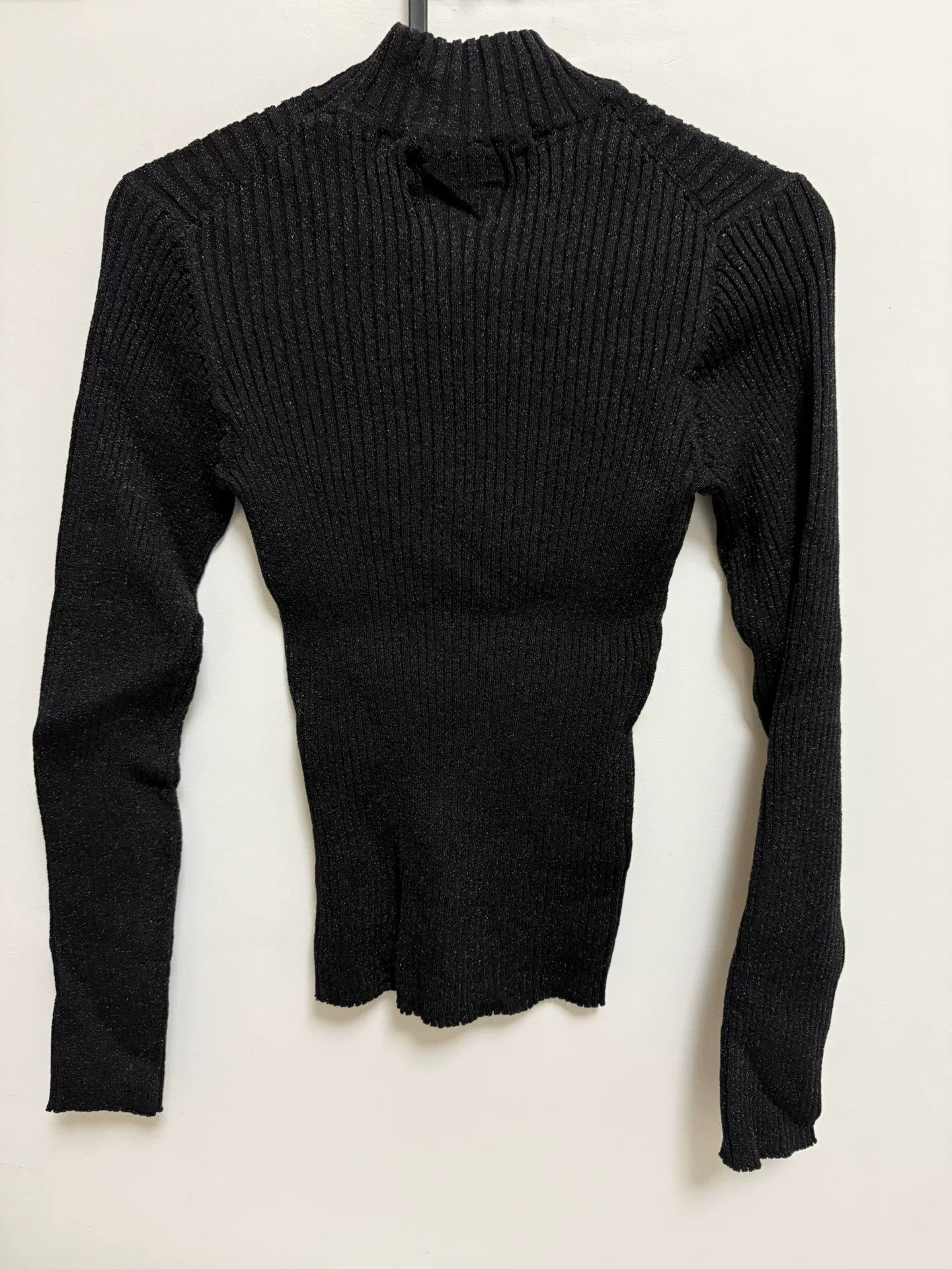 Markus Lupfer Markus Lupfer Black Knit Top Size S / US 4 / IT 40 - 2 Thumbnail