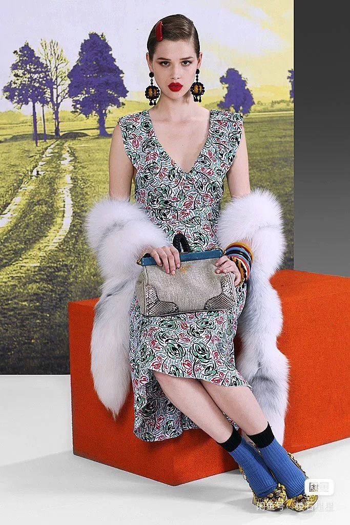 Prada Prada Shen Mengchen Floral Dress Size XS / US 0-2 / IT 36-38 - 2 Thumbnail